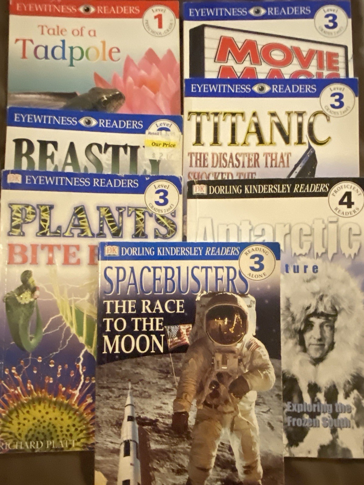 Children’s 150+ Book Lot PB Picture Books Leveled 0-4, Scholastic, Early Science