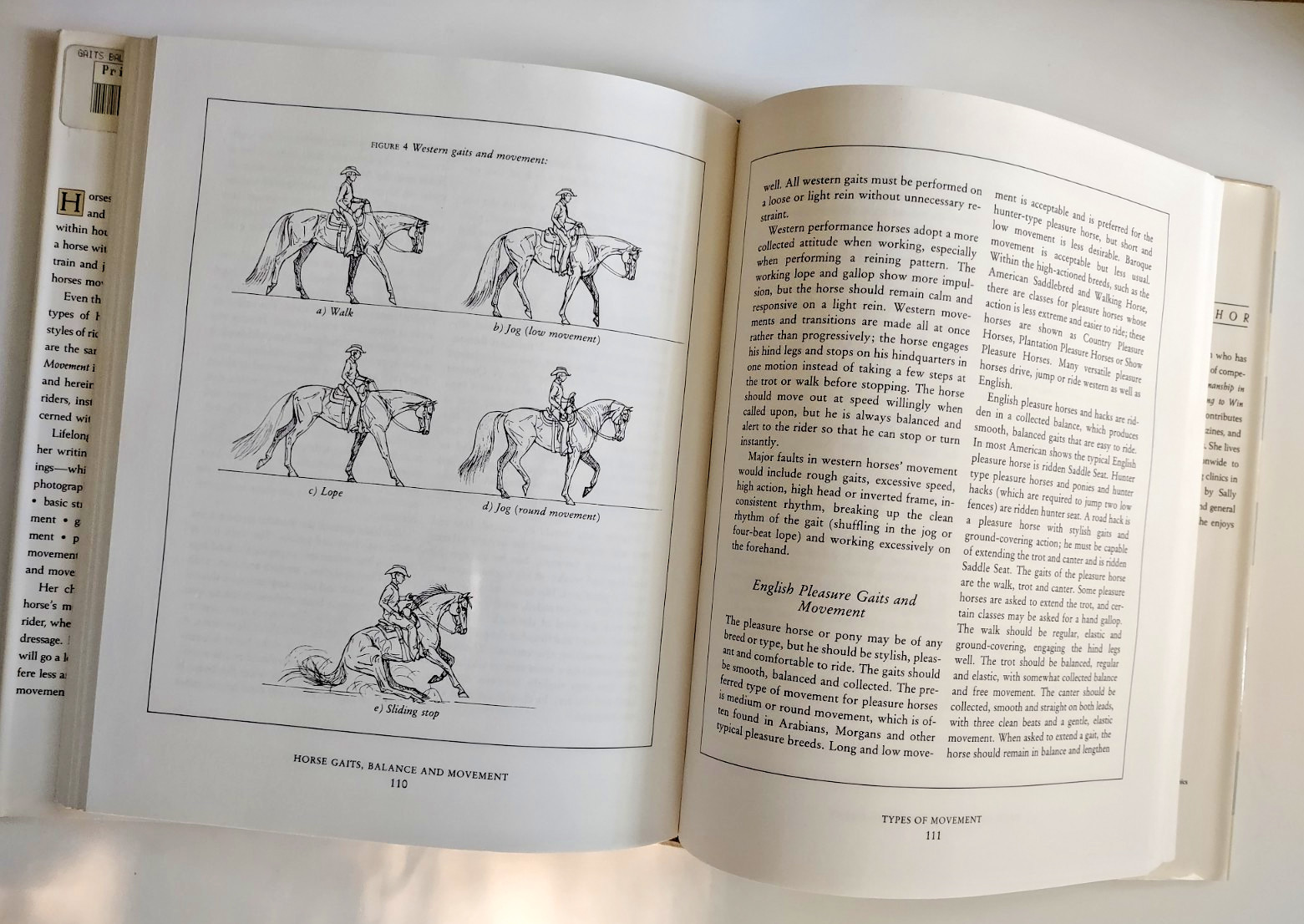 Horse Gaits, Balance and Movement Susan Harris 1993 Mechanics of Movement