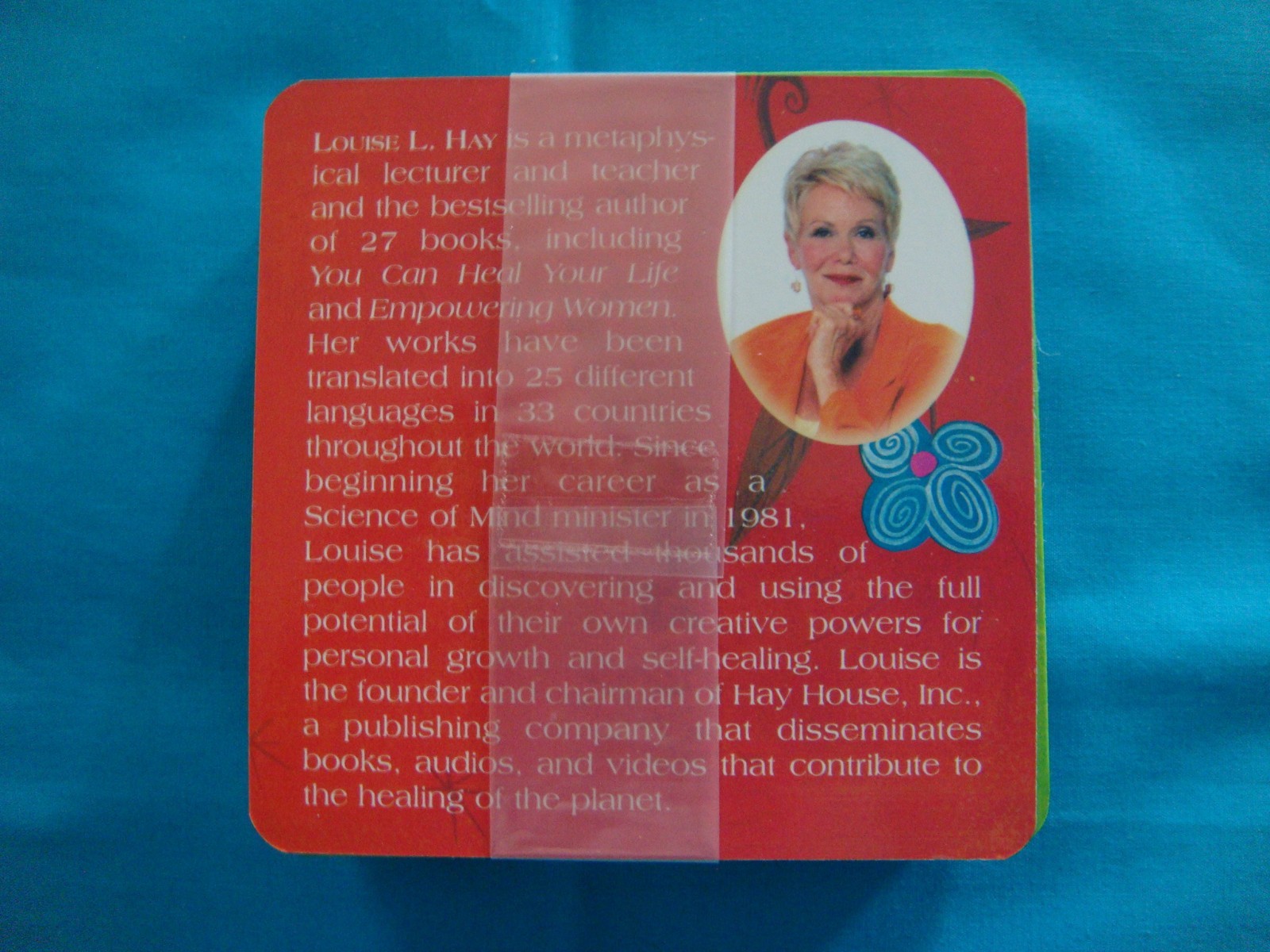 POWER THOUGHT CARDS Louise L. Hay 64 Card Deck Affirmation Like New