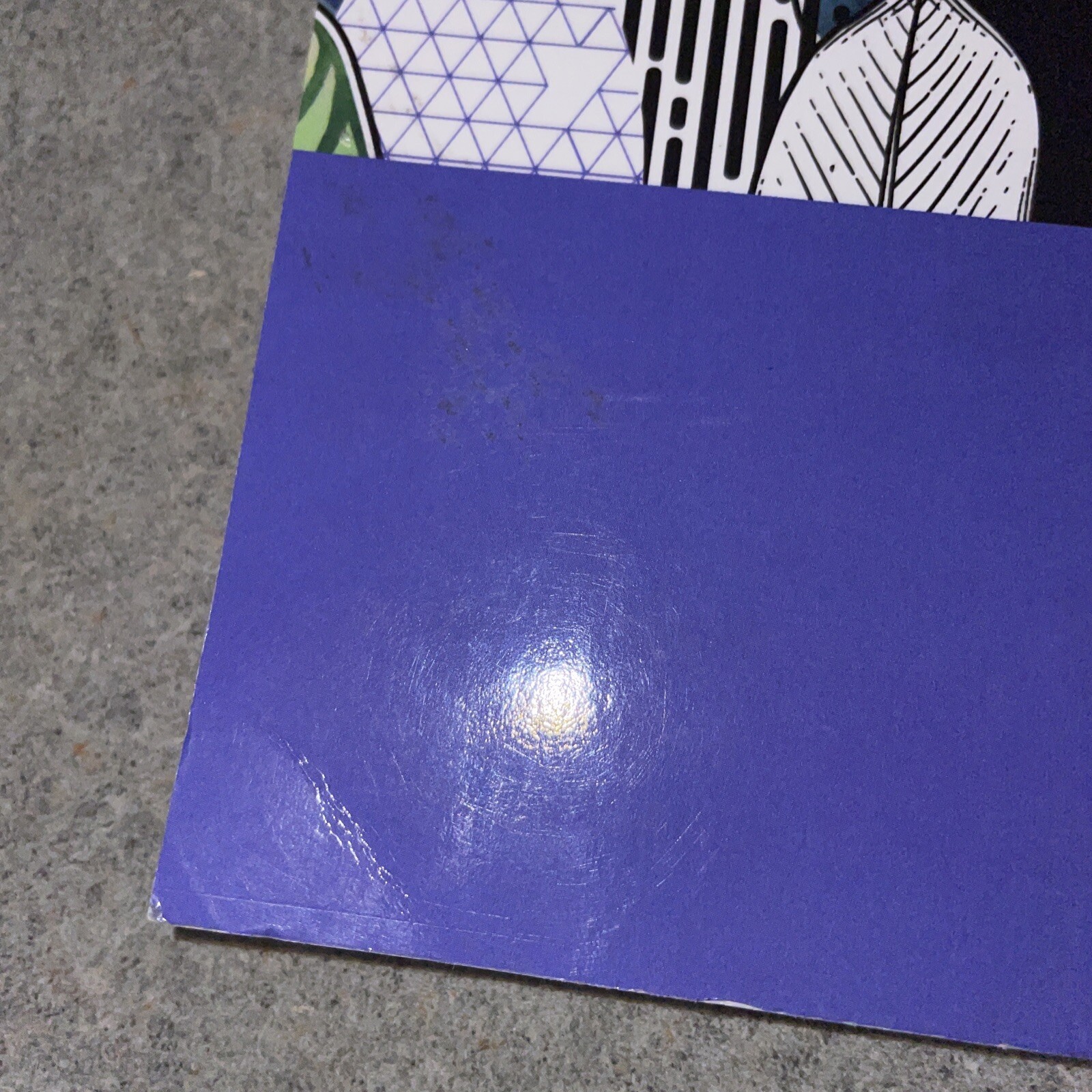 Geometric Leaves – Dotted Bullet Journal: Medium A5 – 5 .83X8.27 by Blank Classi