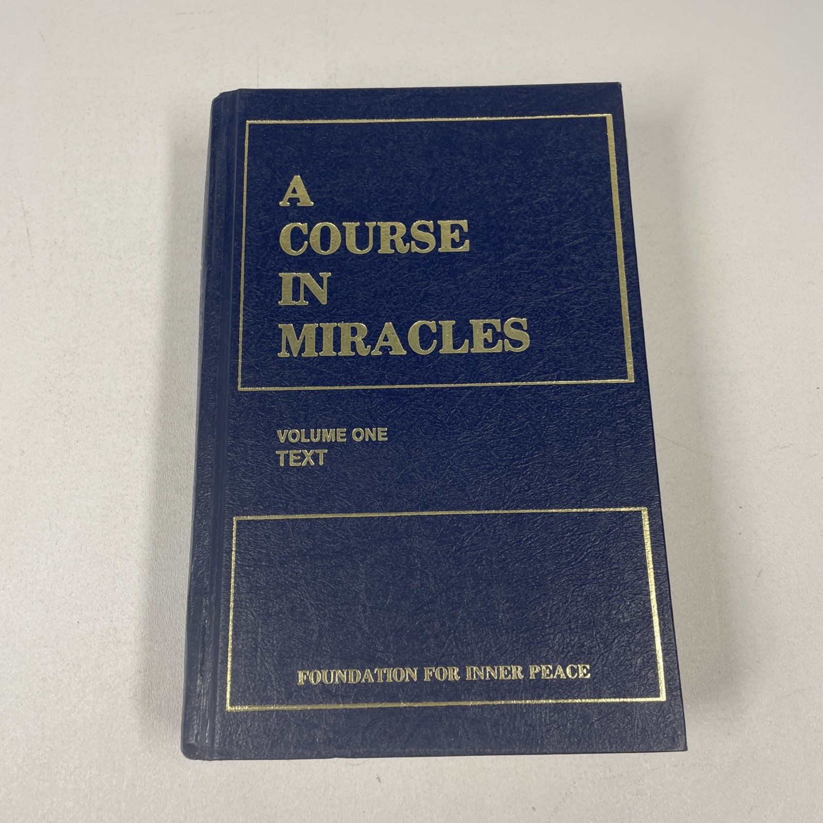 A Course in Miracles 3 Volume Set HC Books Christian Bible Religion Spirituality