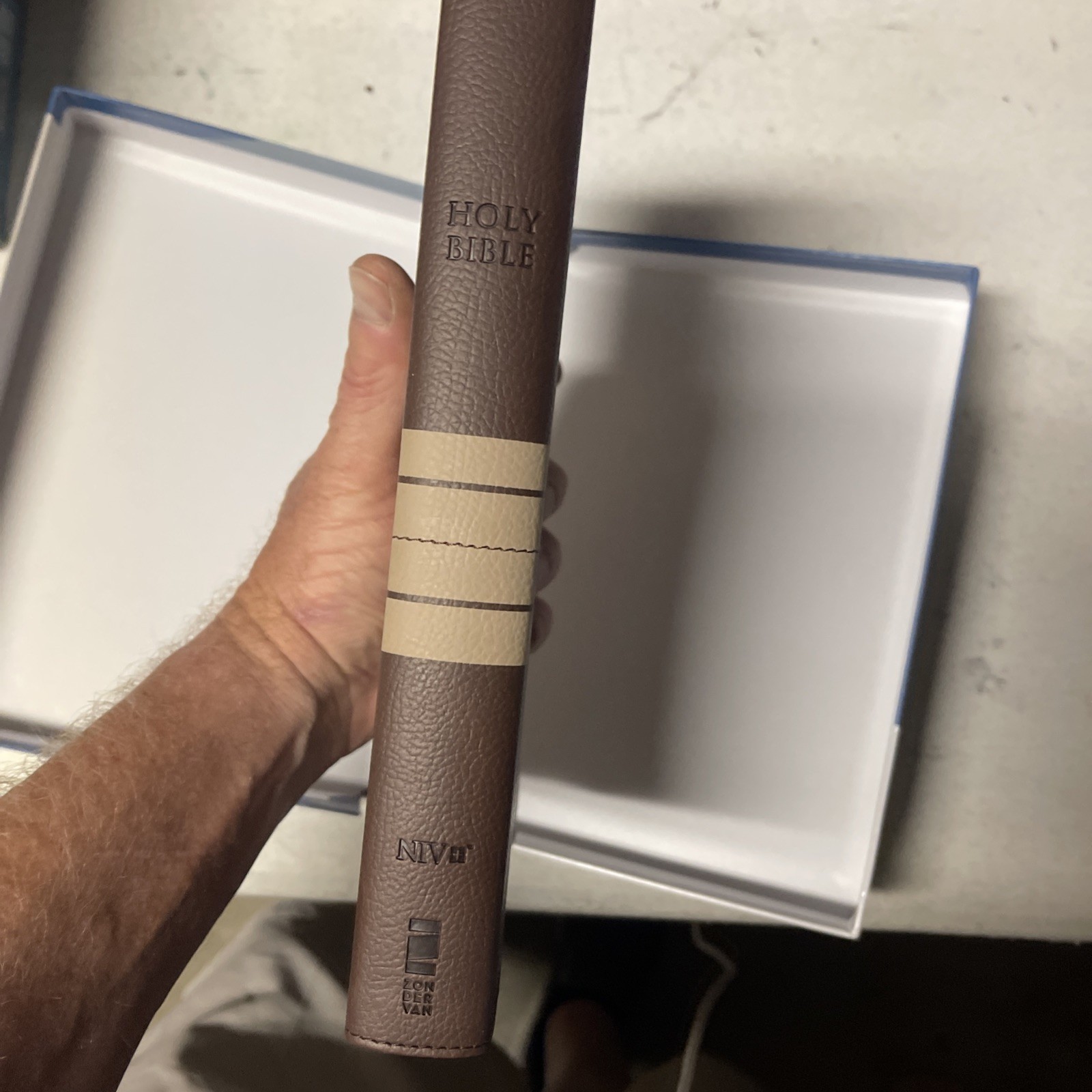 Thinline Bible by Zondervan Staff (2017, Imitation Leather)