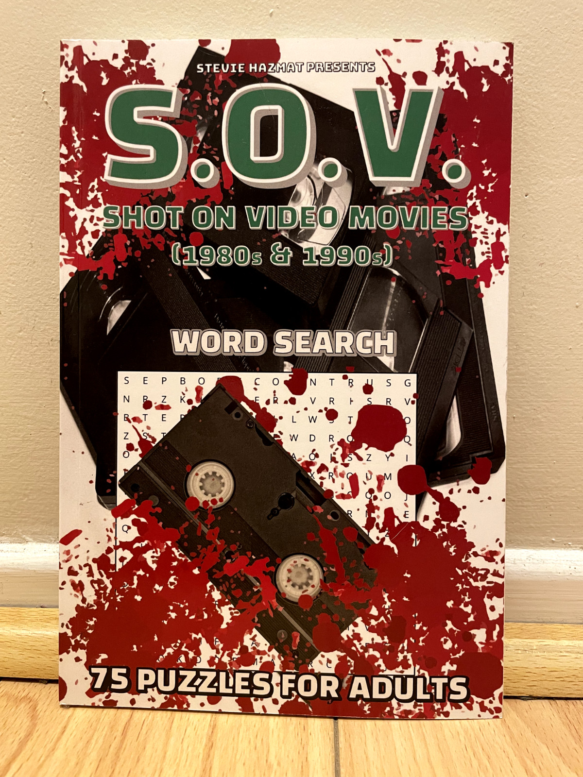 SOV SHOT ON VIDEO MOVIES (1980s & 1990s) Word Search Book – Polonia Brothers VHS
