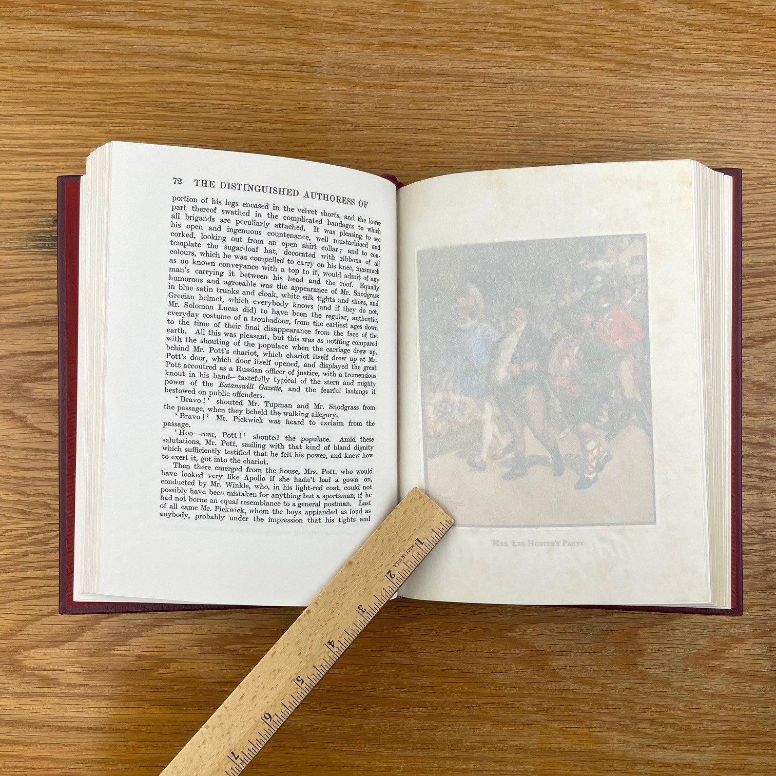 Mr. Pickwick: Pages From The Pickwick Papers Limited Ed. Leather Bound Book 1984