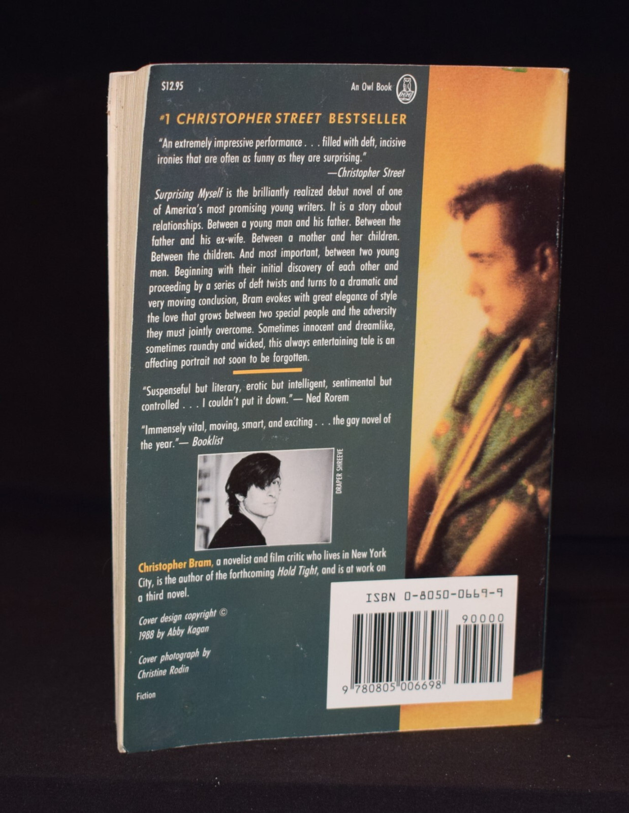 Surprising Myself – By Christopher Bram ~ Pages 424 ~ Paperback – GOOD