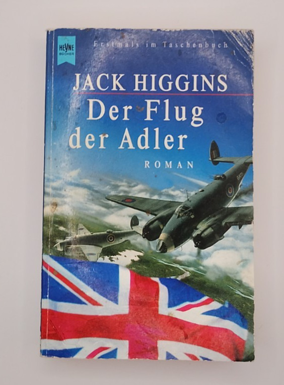 Jack Higgins Der Flug der Adler German WWII Thriller Heyne Taschenbuch 2001