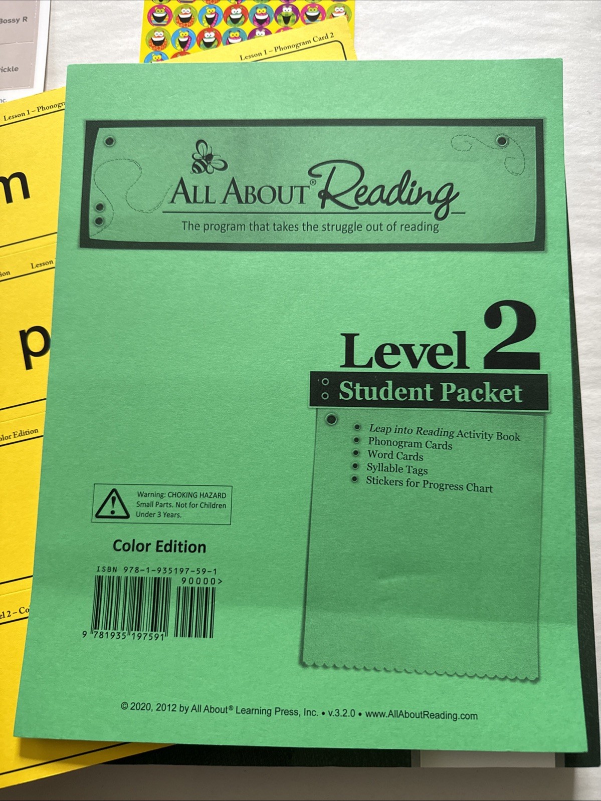 All About Reading Level 2: Student Packet (Color Edition) – Complete – Very Good