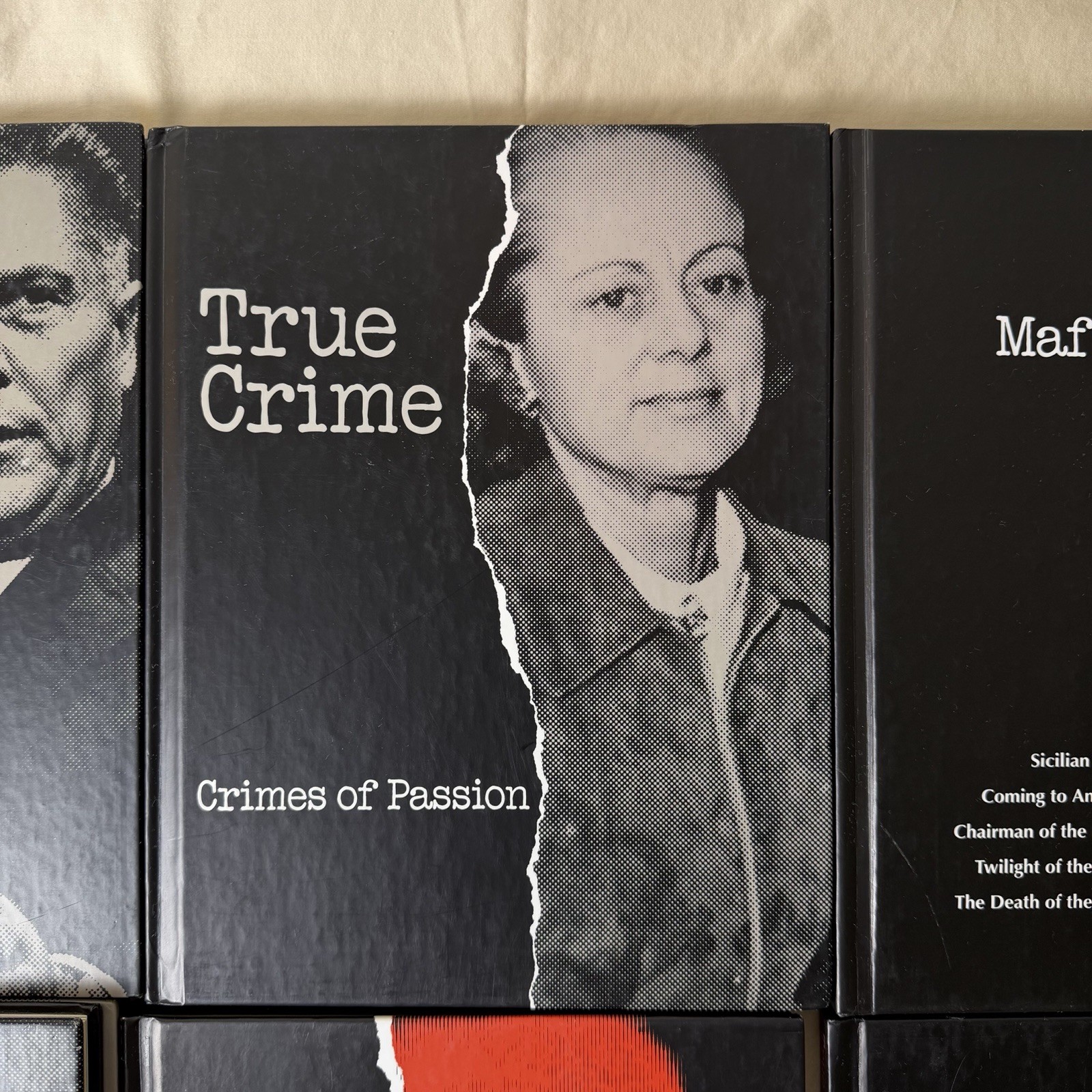 Time-Life Books True Crime Complete Set Of 9 Books Murders Killers Mafia Death