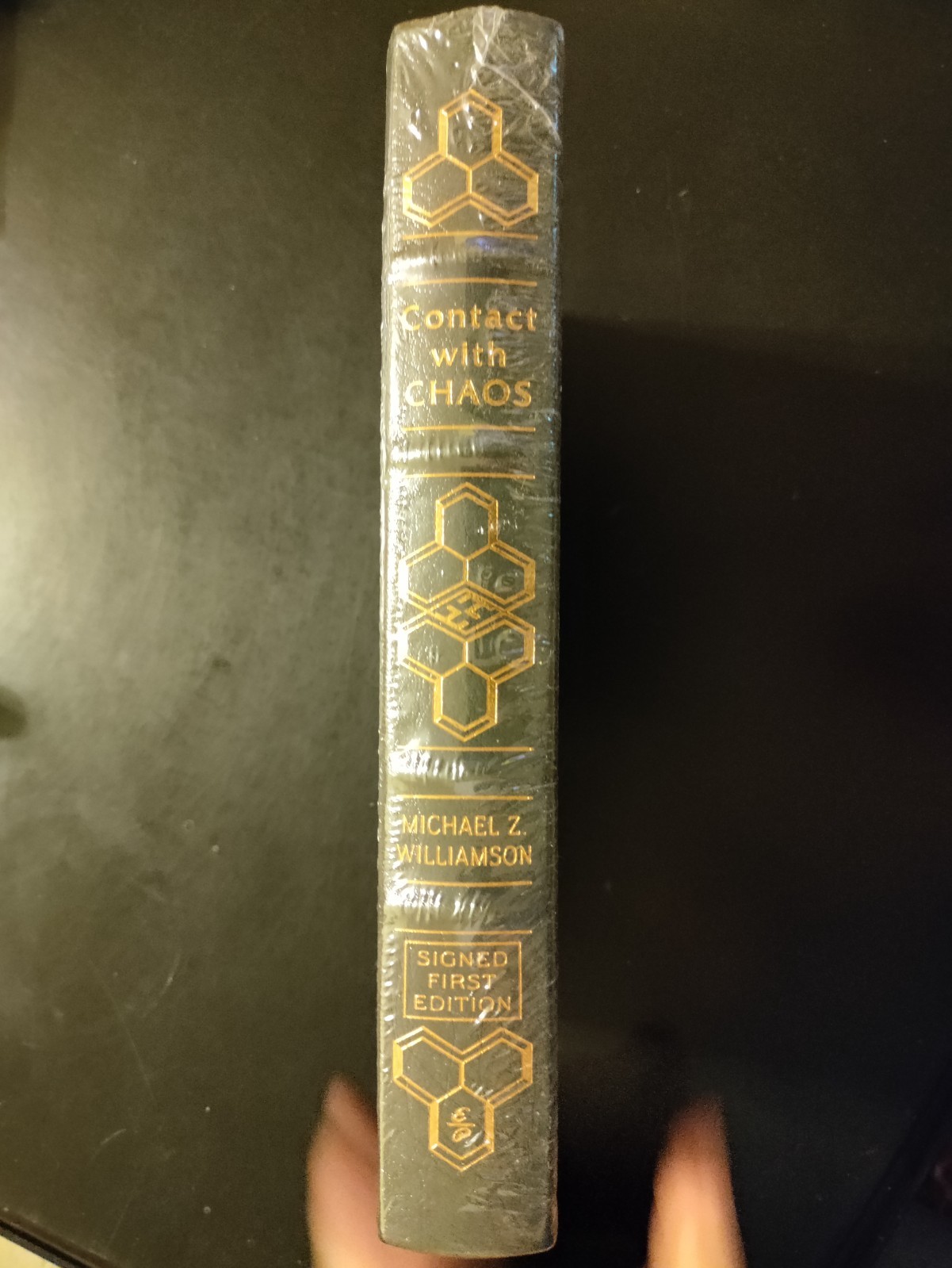 Contact with Chaos Michael Z Williamson Easton Press Leather Signed First SEALED