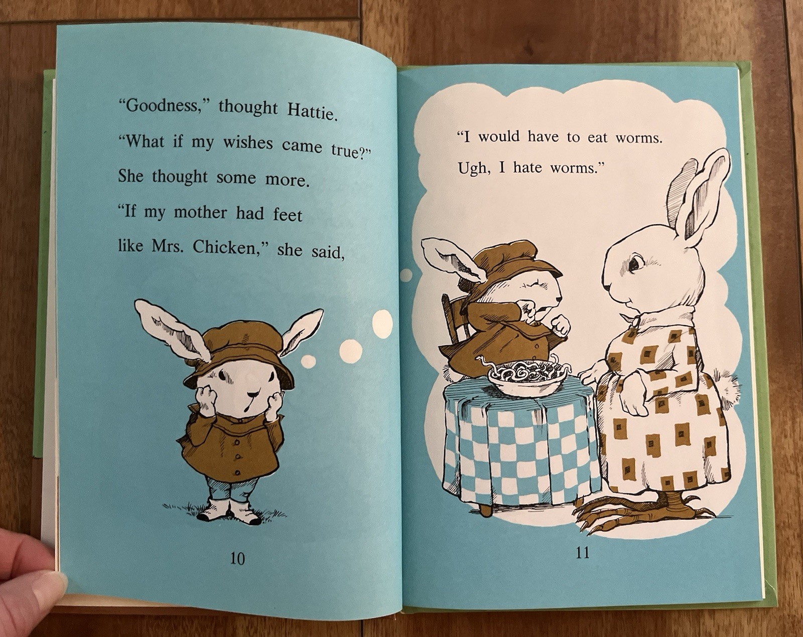 VTG Lot of 3 – Picture for Harold’s Room/Hattie Rabbit/Clara & the Bookwagon