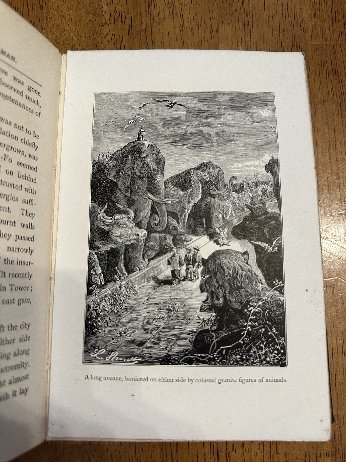 Antique Book 1800s Tribulations Of A Chinaman Jules Verne London Print Sampson