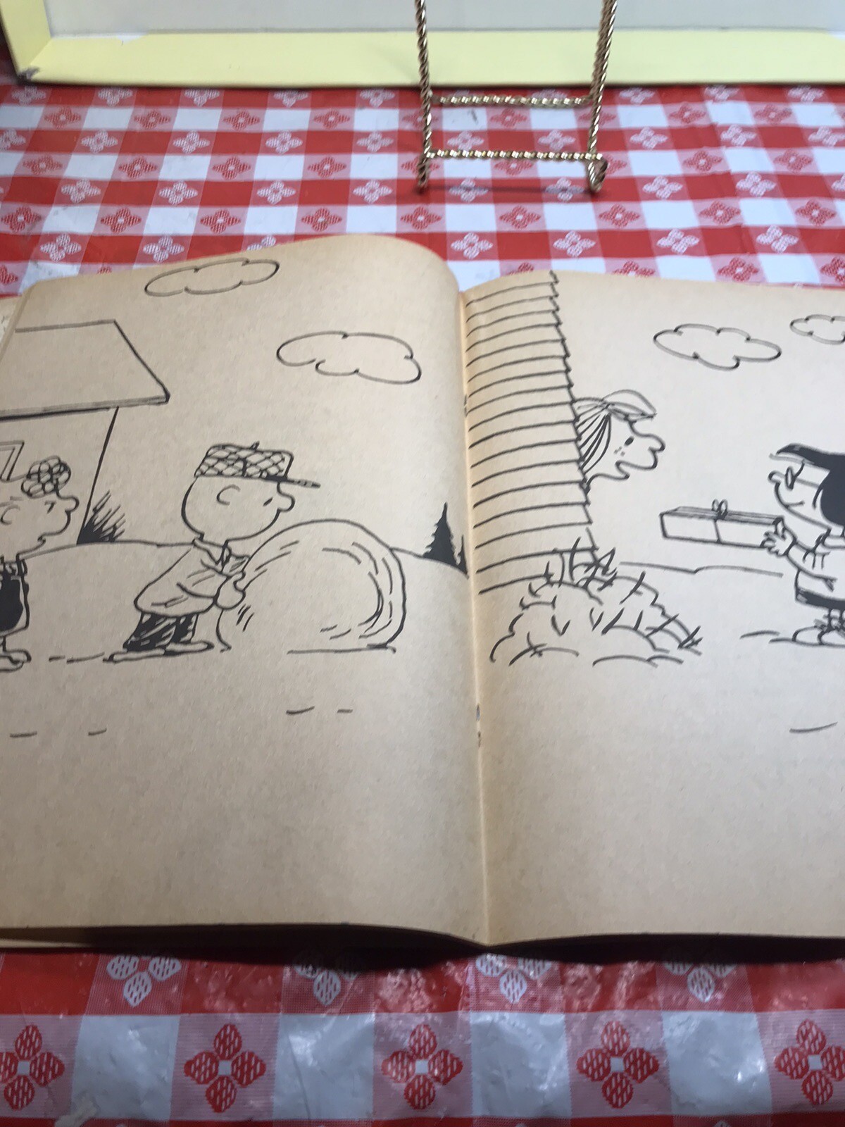 Merry Christmas Snoopy Coloring Book 1979 Used And Some Coloring 11 Inches X 8
