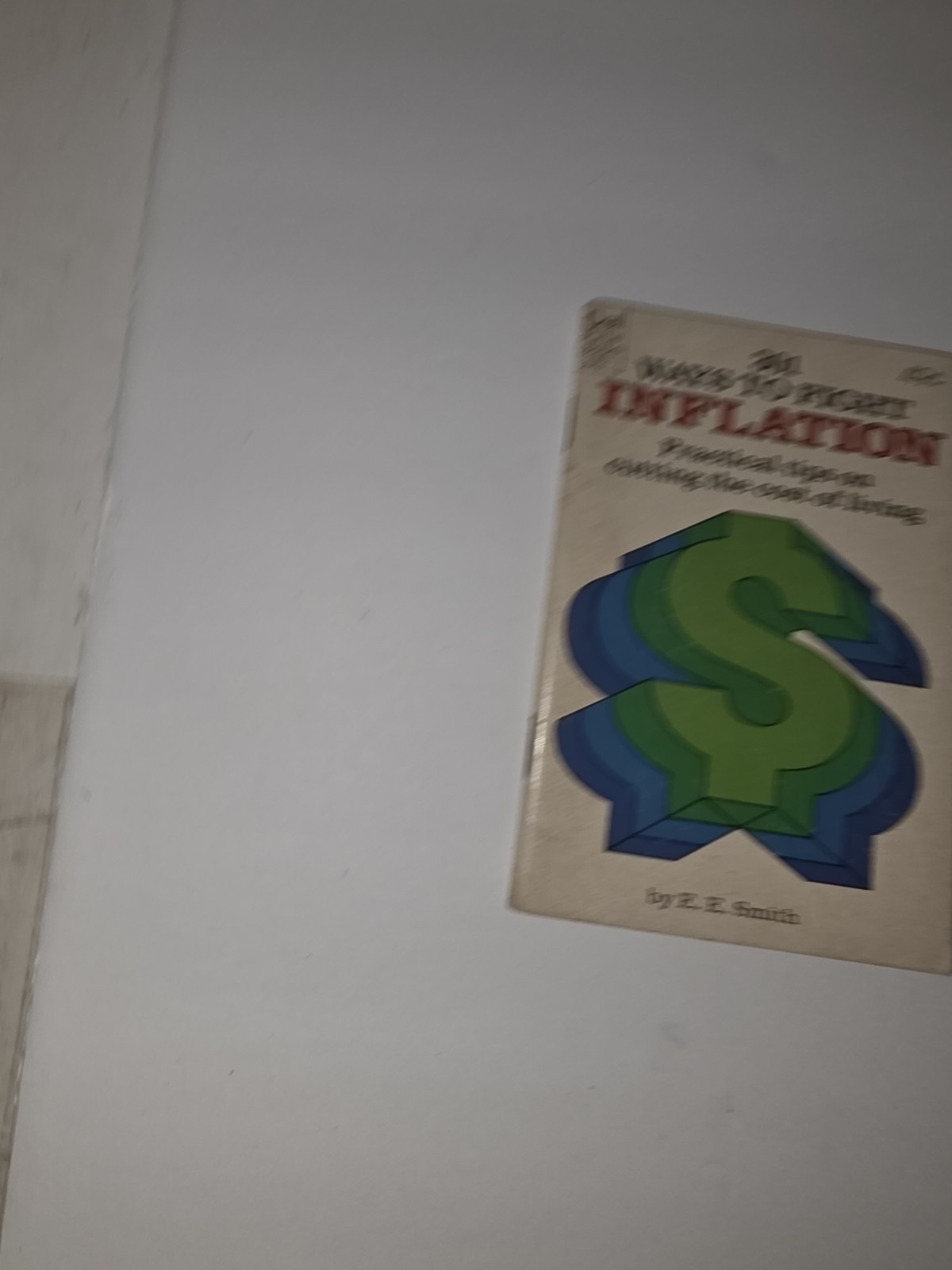 301 Ways to Fight Inflation E.E. Smith 1980 Dell Purse Book Vintage Paperback
