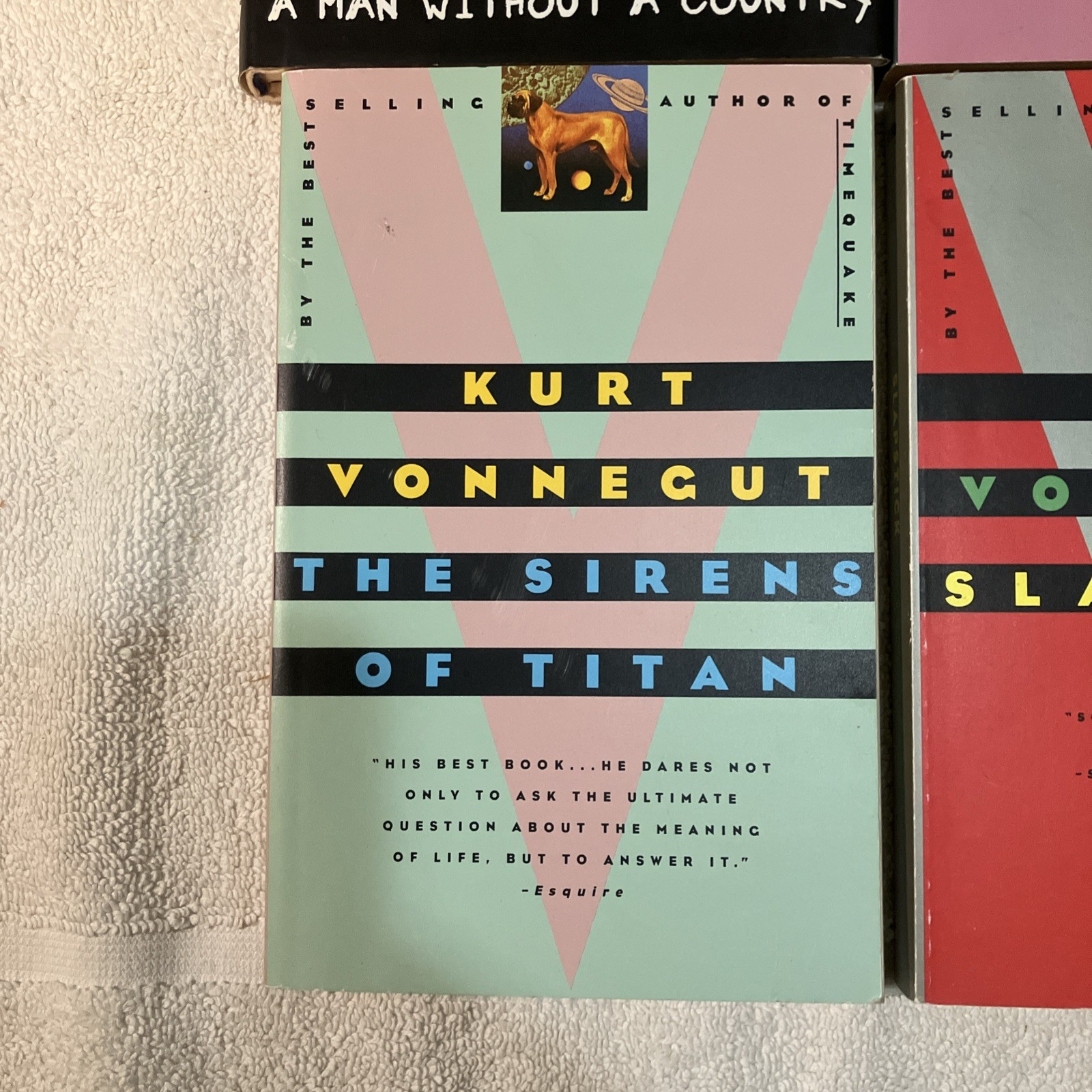 Kurt Vonnegut Lot-Sirens Of Titan,Slapstick,Cat’s Cradle ++