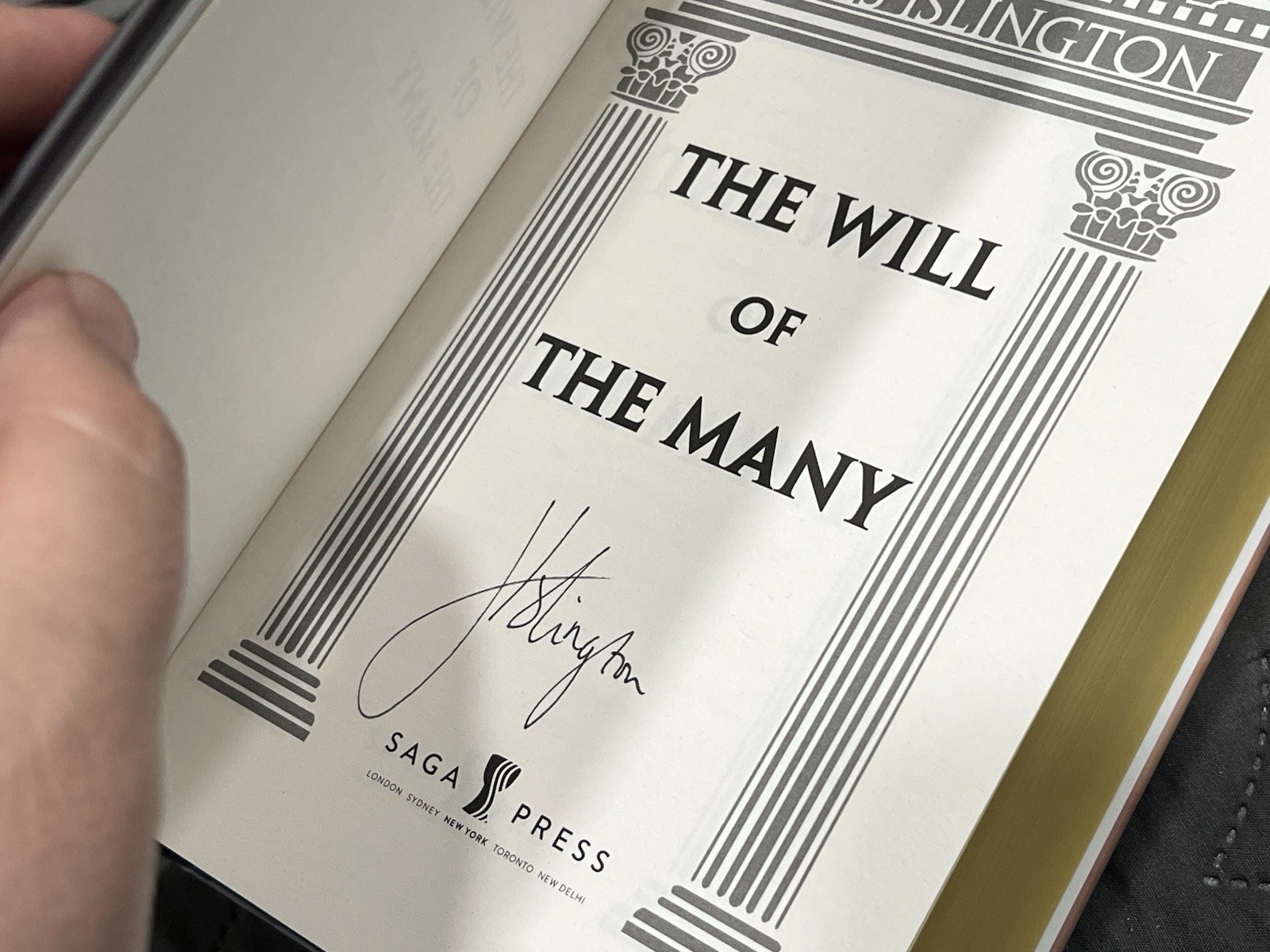 BROKEN BINDING The Will of the Many & The Strength of the Few SIGNED DELUXE