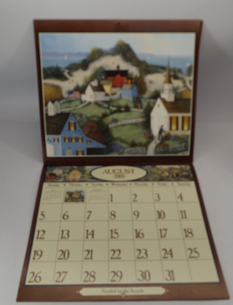 Calendar Lang Folk Art 2001 by Lang Inc. – Lang Holdings – See Description