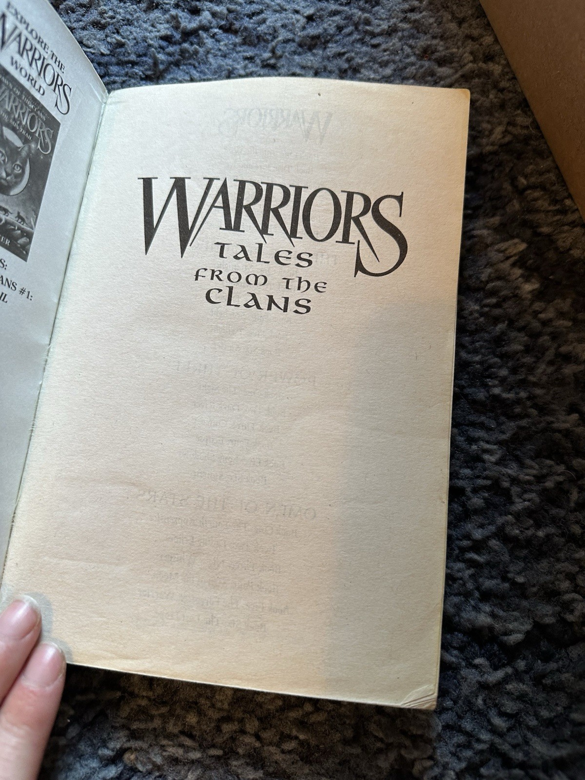 Warriors Tales from the Clans & Untold Stories Paperback by Erin Hunter HarperC…