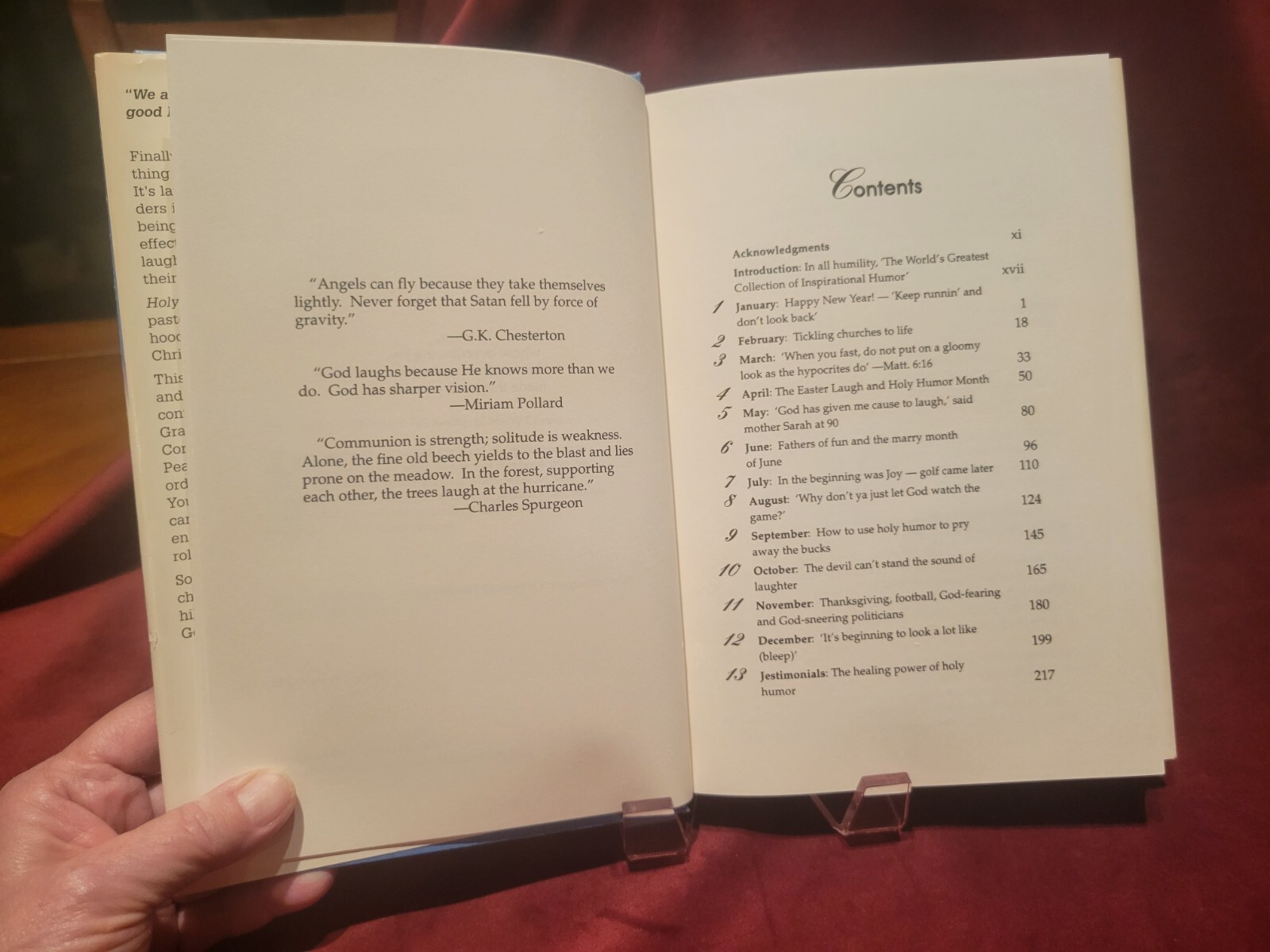 „Holy Humor“ & „The Parables“ Inspirational Wit & Understanding. 2 Volumes.