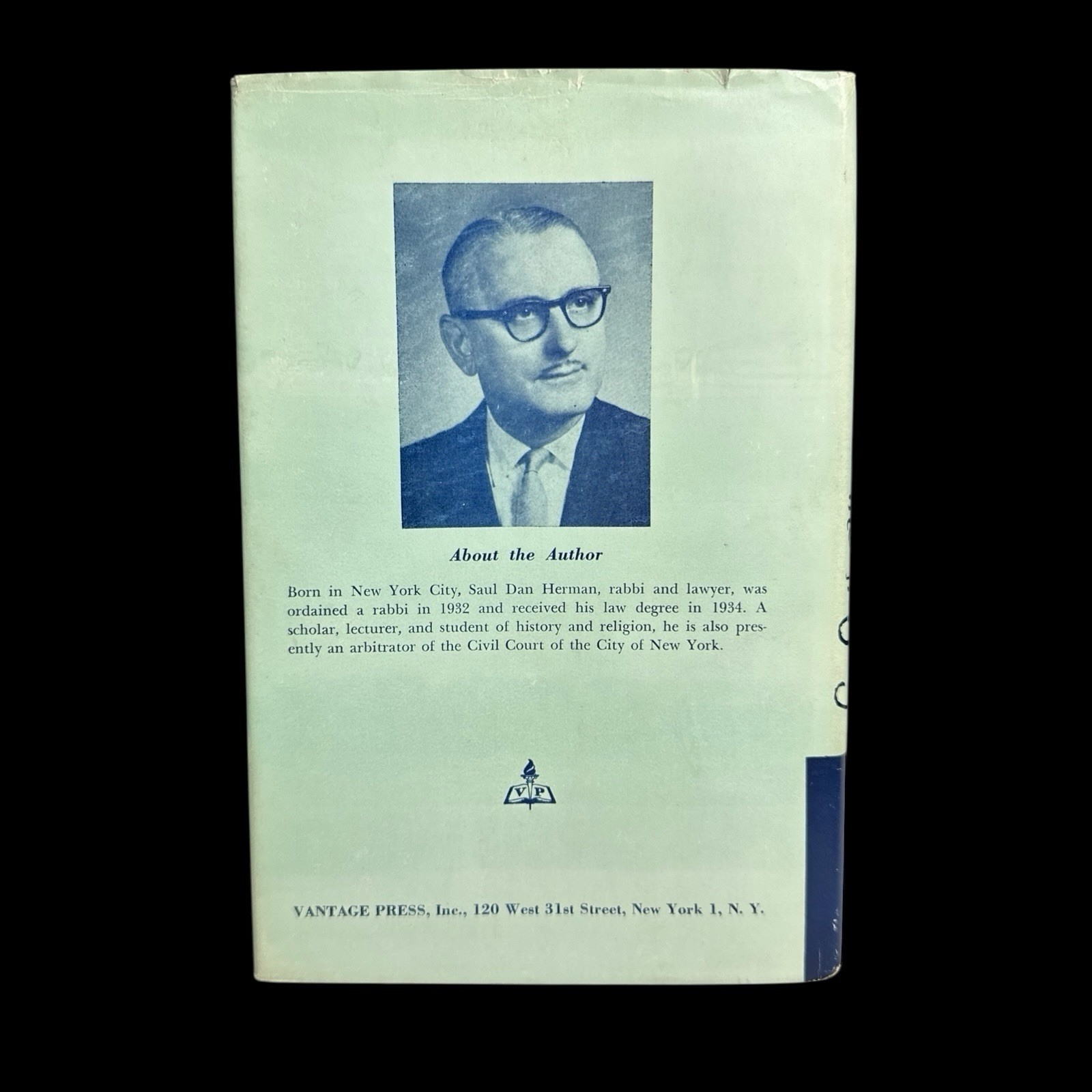 The Tragedy – Saul Dan Herman – Hardcover Dust Jacket – Signed 1st Edition