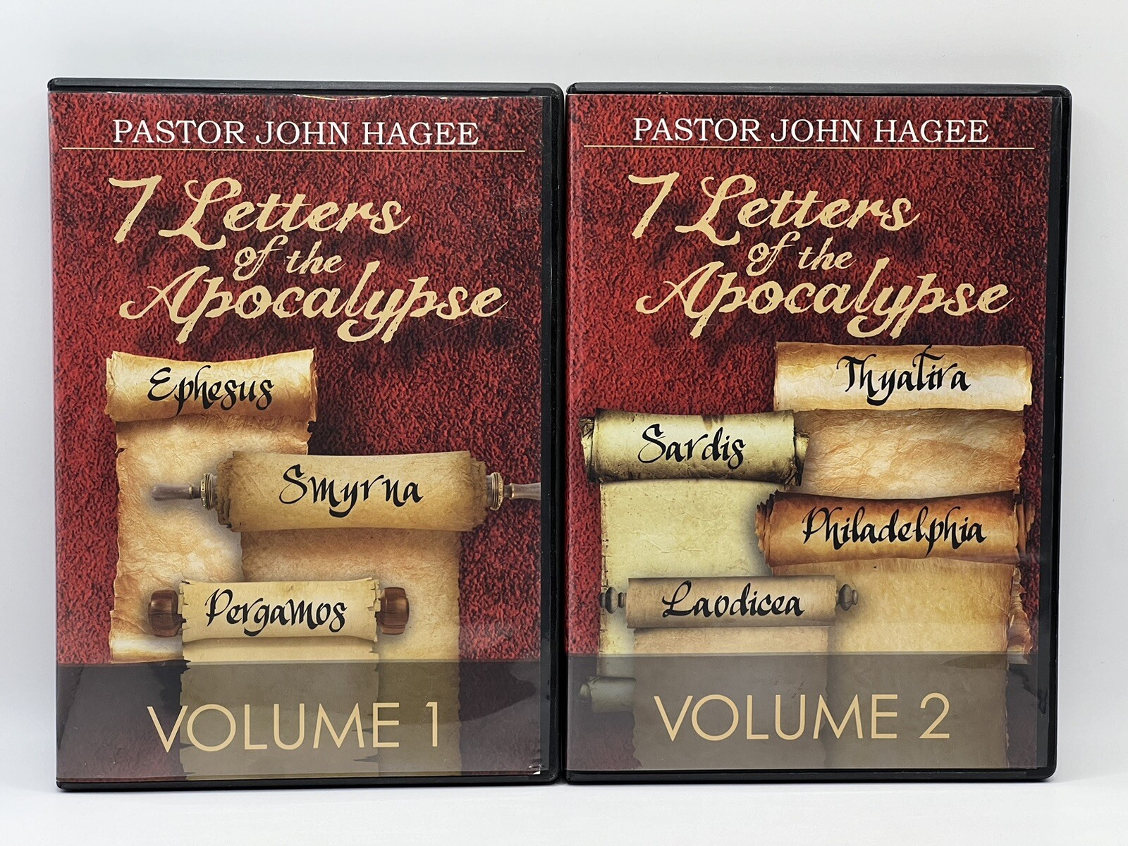 Signed Prophecy Study Bible John Hagee NKJV Israel Revealed 7 Letters Apocalypse
