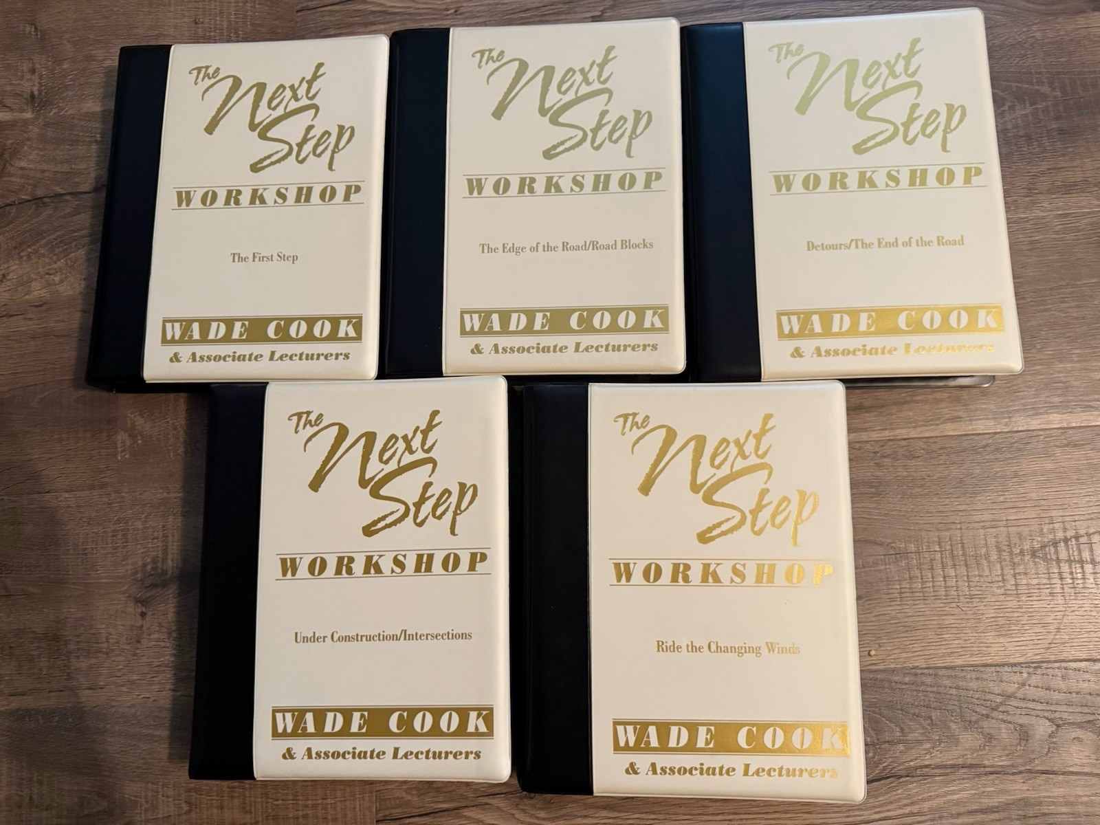 The Next Step Wall Street Investing Workshop 5 VHS Tapes Workbooks By Wade Cook