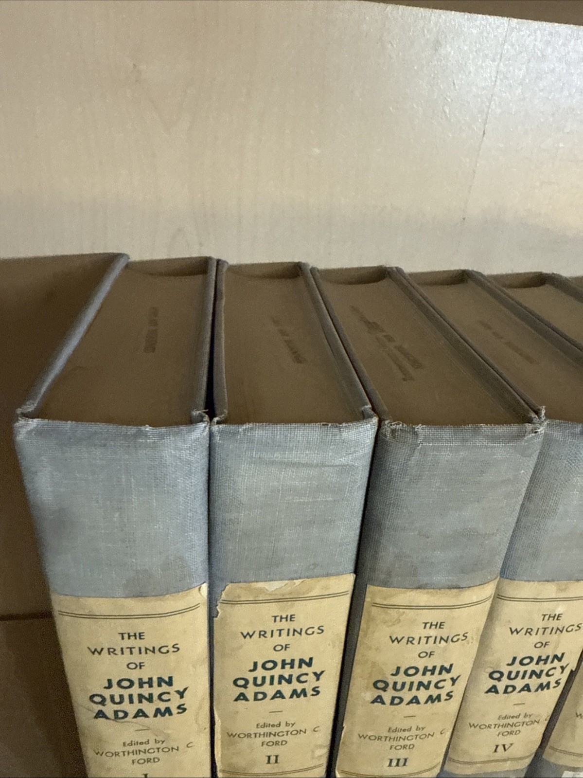 Writings of John Quincy Adams, 7 Volume Set, 1913