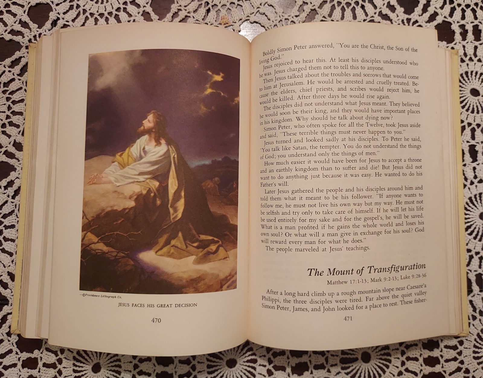 Vintage 1955 Egermeier’s Illustrated Bible Story Book Hardcover Christian