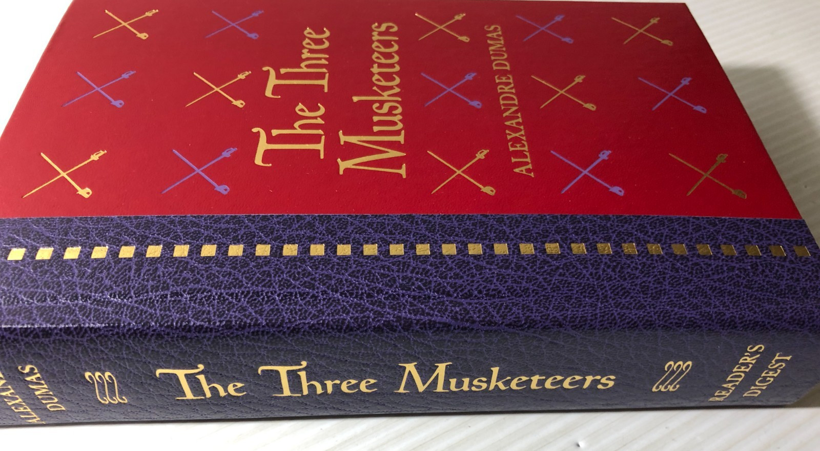 Alexandre Dumas THE THREE MUSKETEERS Readers Digest World’s Best Insert PRISTINE