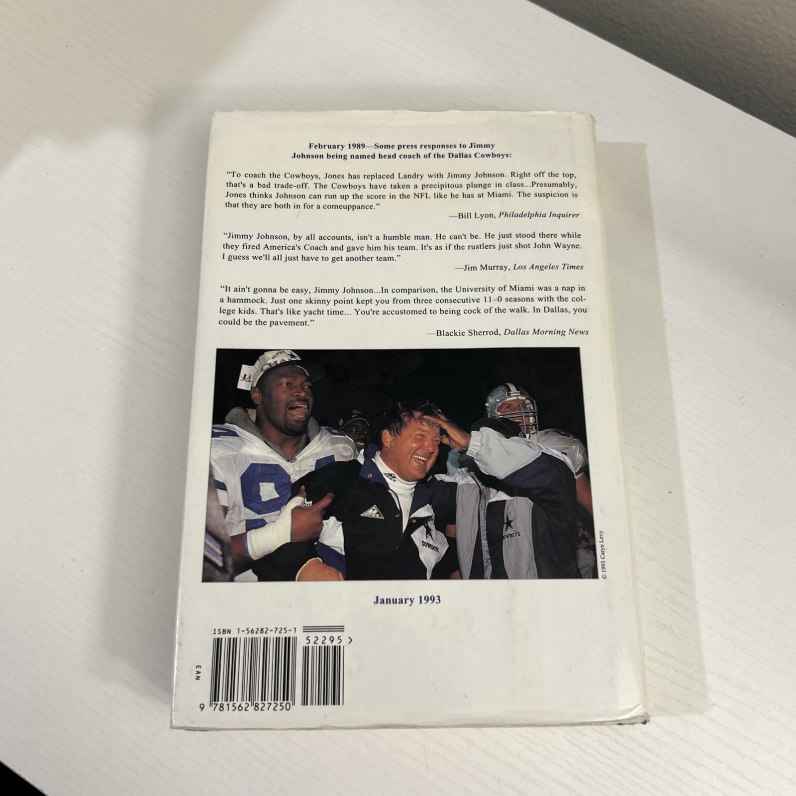 Turning The Thing Around By Jimmy Johnson Hardcover 1993 First Print Very Good