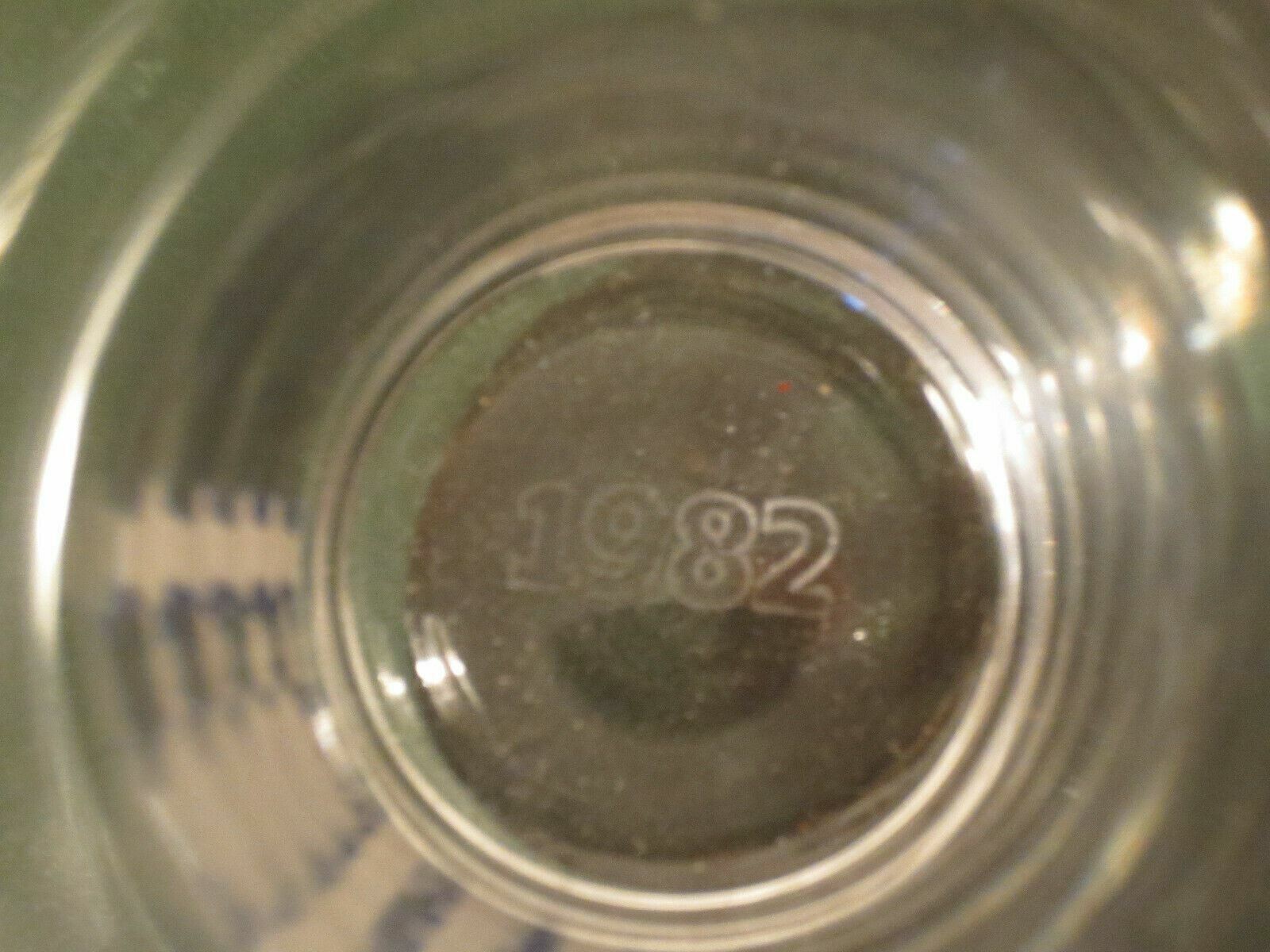 NEW ATLANTA Super Bowl LIII 53 Beer Glass 16 oz. BUD LIGHT Drinking Glass 1982