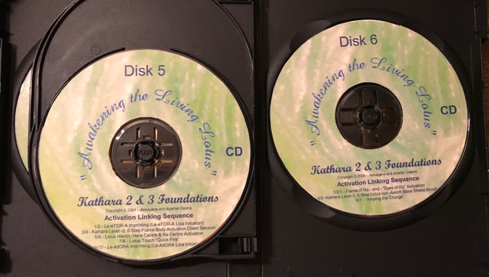 ASHAYANA DEANE, VOYAGERS, Kathara foundations 2-3 (6 )cd