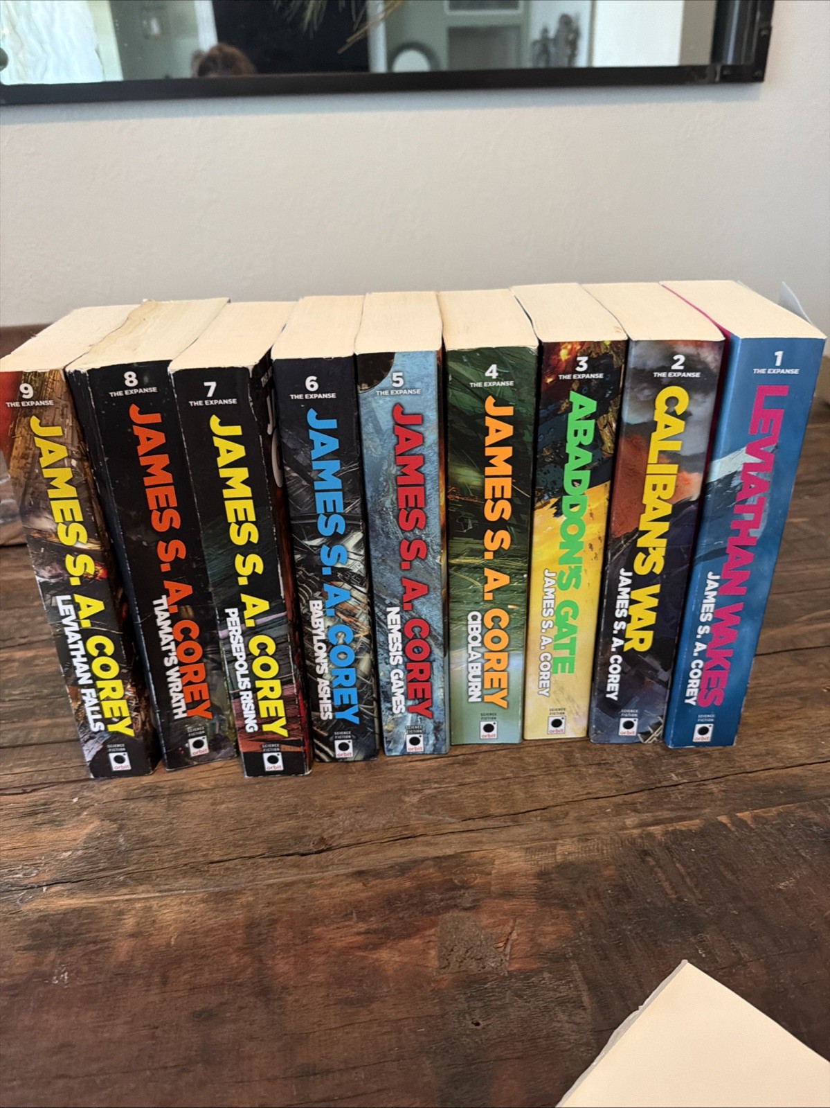 The Expanse Series Collection 9 Books Set by James S a Corey (Leviathan Wakes, C