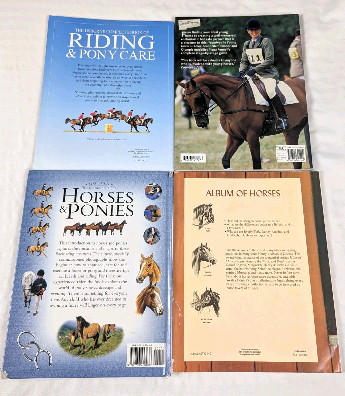 Horse Pony Equestrian Riding Training Horsemanship Dressage Eventing Lot of 13