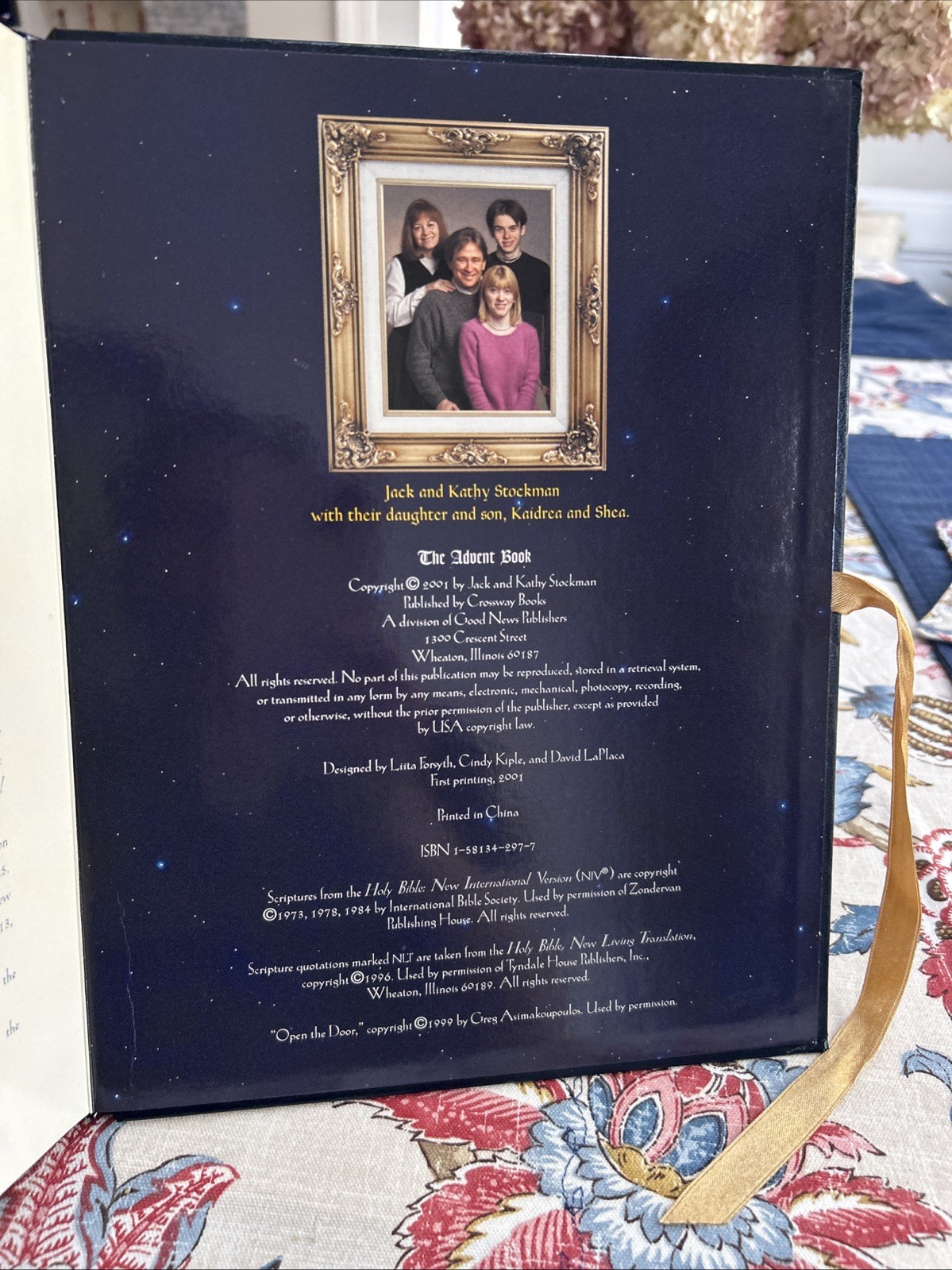 Vtg 2001 The Advent Book Jack Kathy Stockman Hardcover Christmas Pop Up/Open EUC