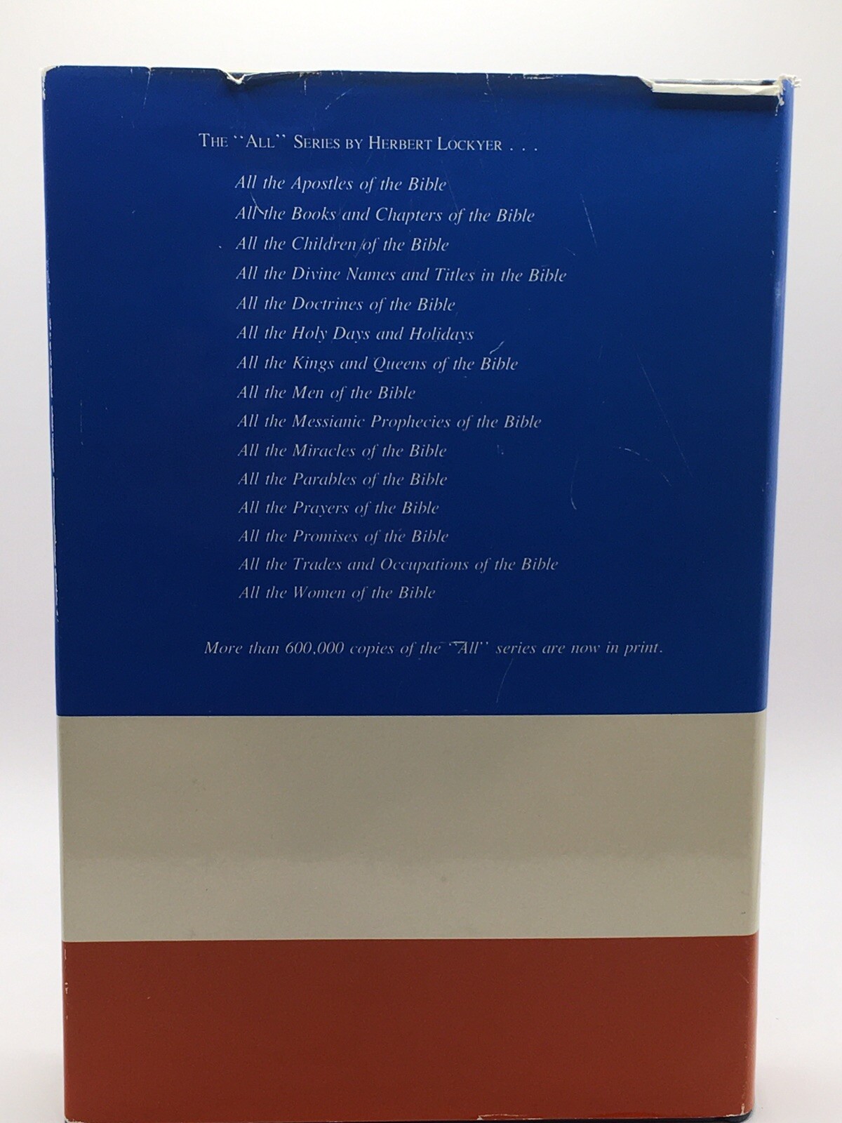 All The Parables of the Bible by Herbert Lockyer Lockyear Zondervan HCDJ