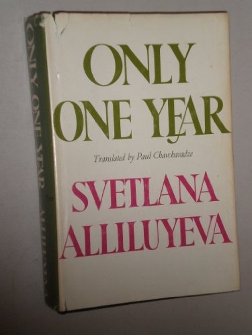 Only One Year Hardcover Svetlana Alliluyeva