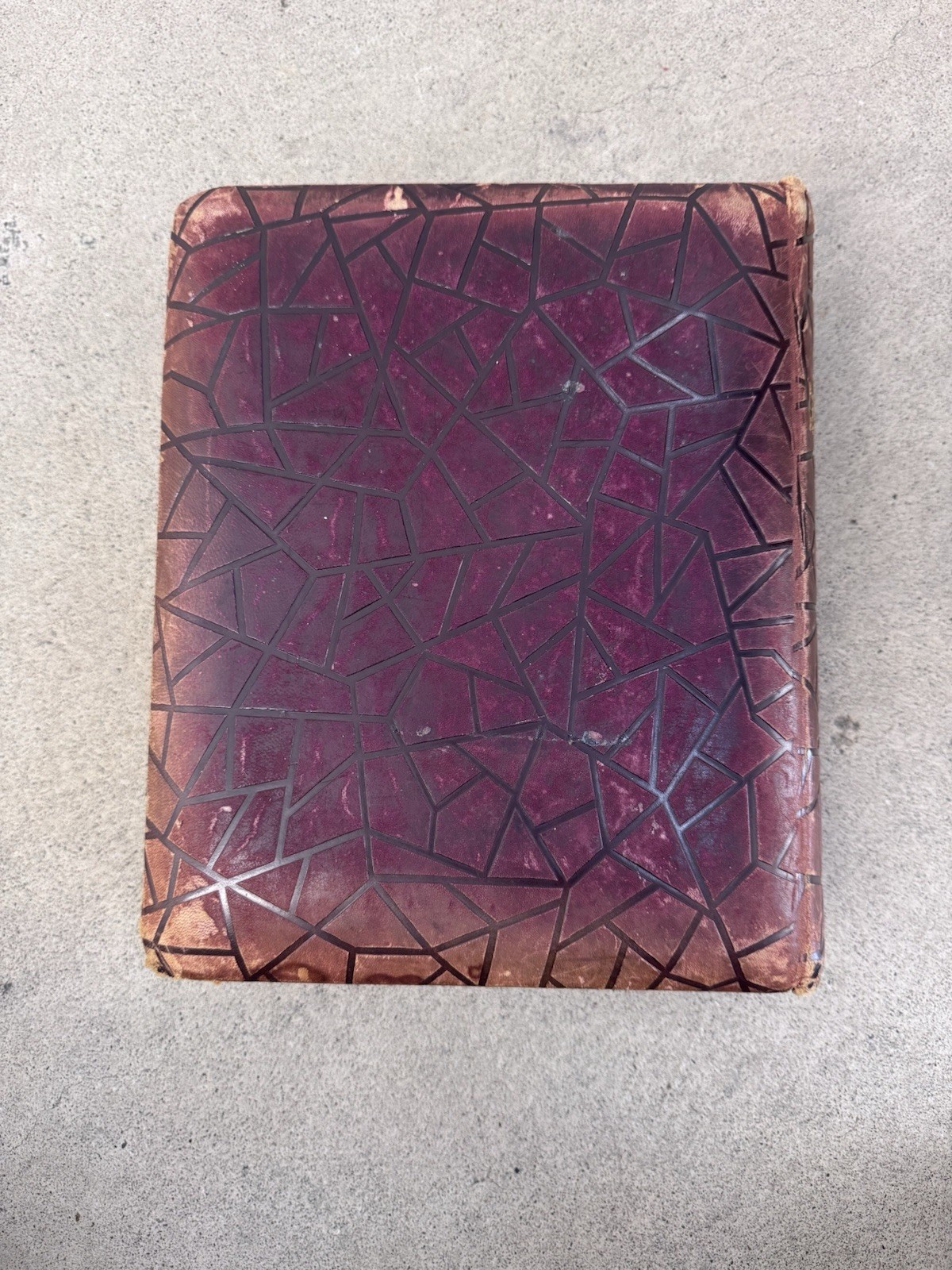 1800s Vintage Book Holy Bible Altemus Antique Leather Original