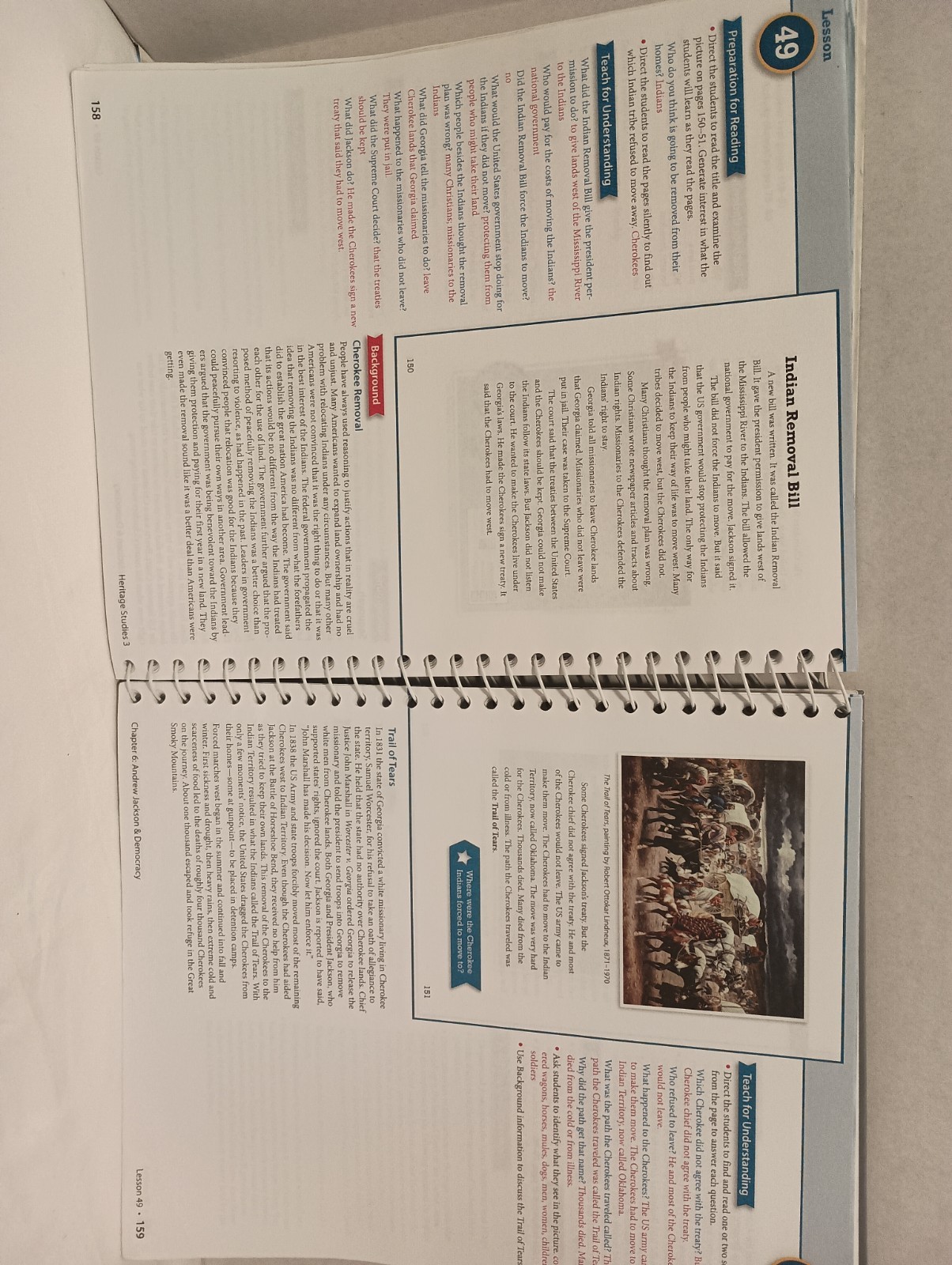 BJU Press Heritage Studies 3, Teacher’s Edition, 3rd Edition w/NO CD