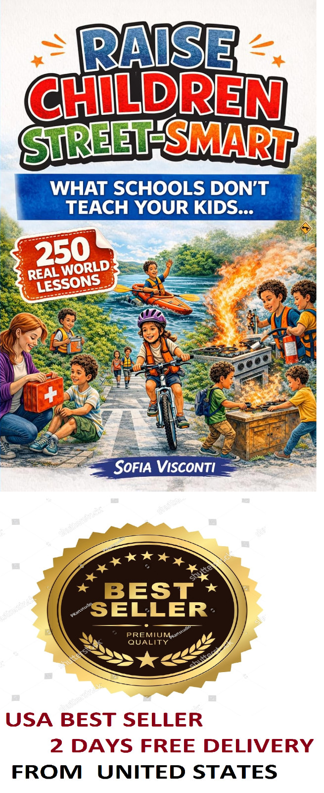 Raise Children Street-Smart Paperback Helping Kid Build Confidence Comic Edition