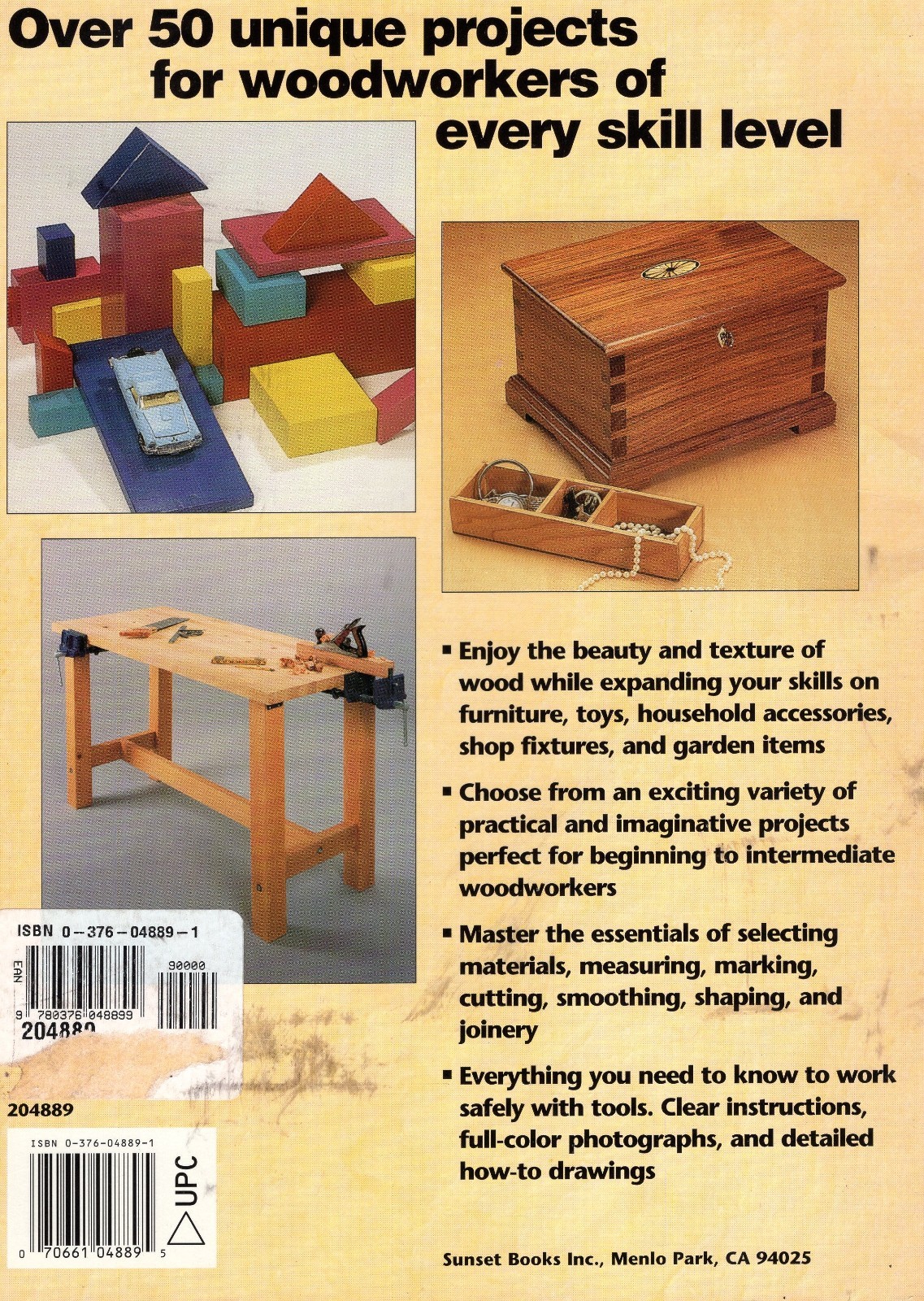 Easy Home Furniture Projects, 512 pages Plus free gift.
