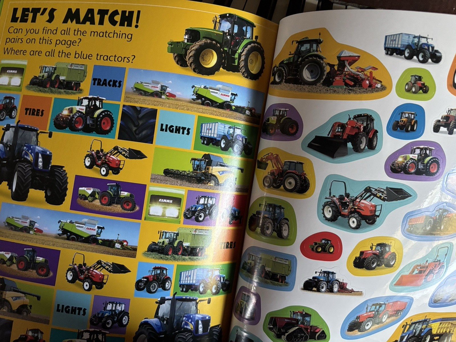 Tractors Trucks Construction Vehicles Lot 10 Kids Books Tonka John Deere