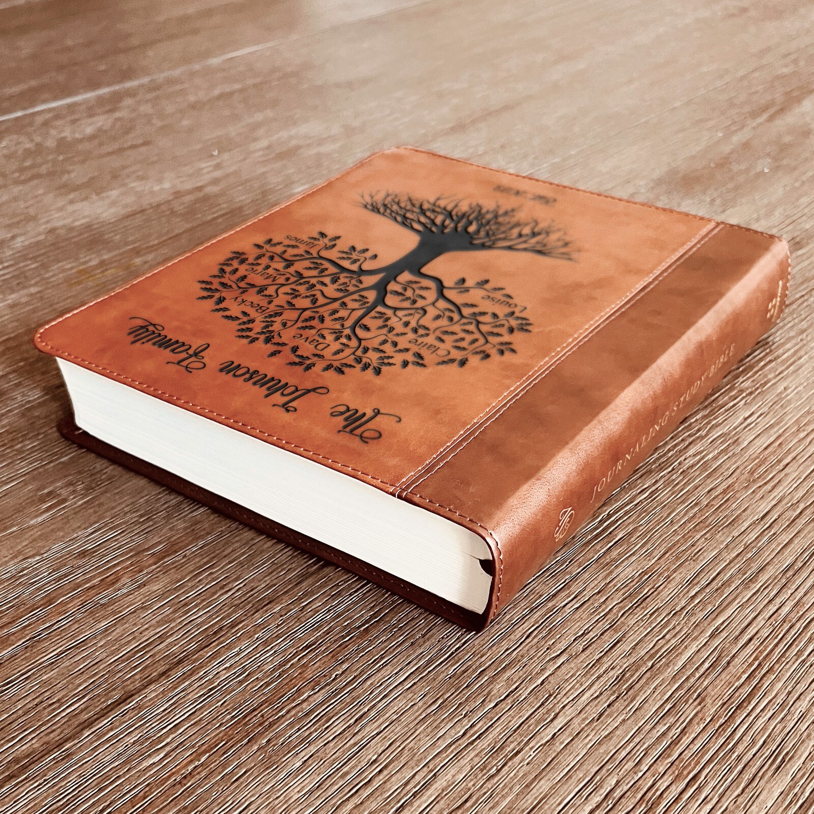 Personalized Family Bible | Custom ESV Family Tree Study Bible | Wedding Gifts