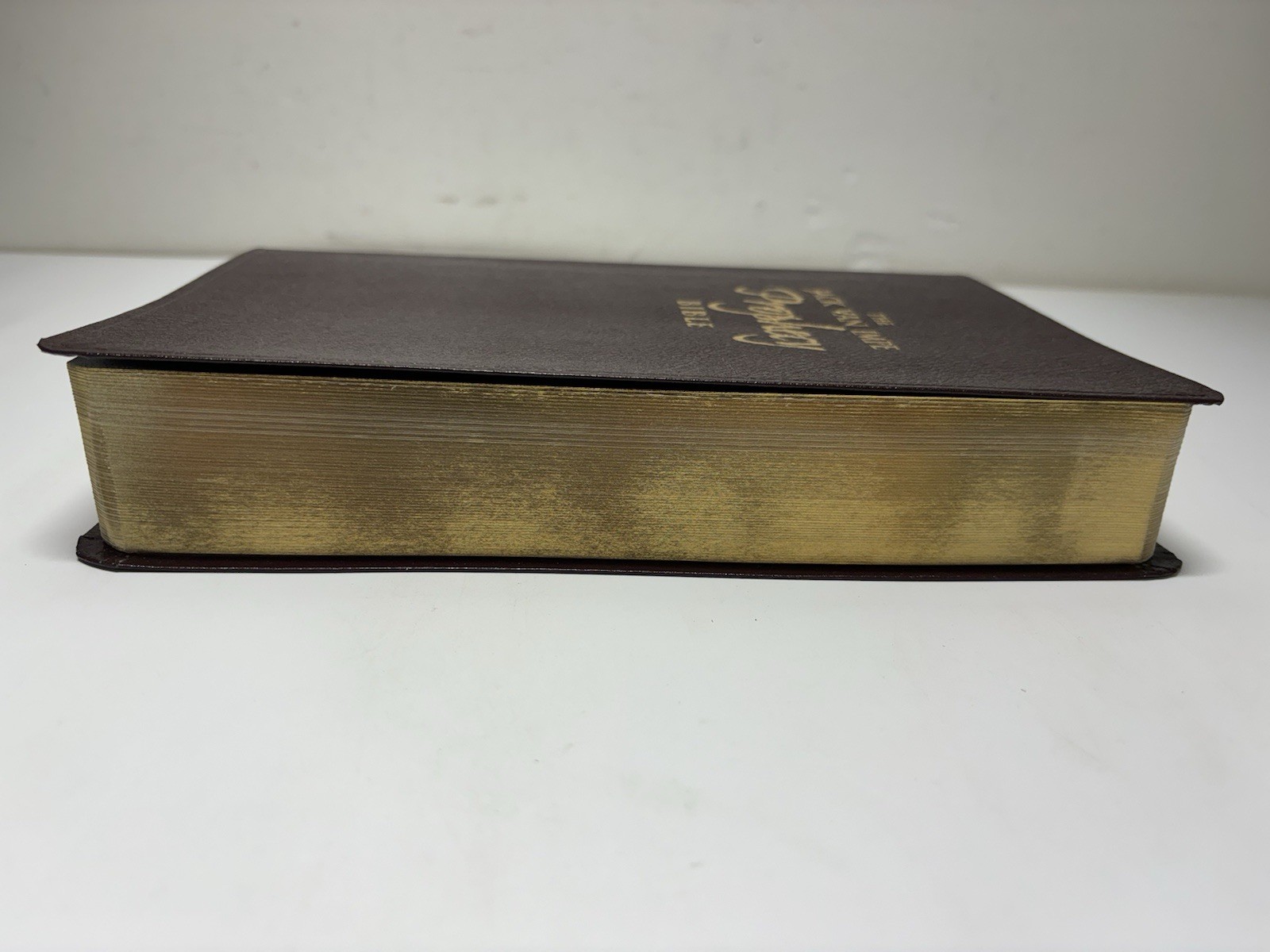 KJV Jack Van Impe Prophecy Bible Burgundy Leather Red Letter Limited Special Ed.