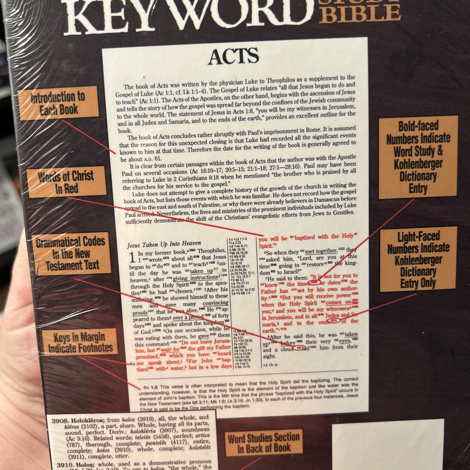 The Hebrew-Greek Key Study Bible/New International Version by Spiros Zodhiates🔥