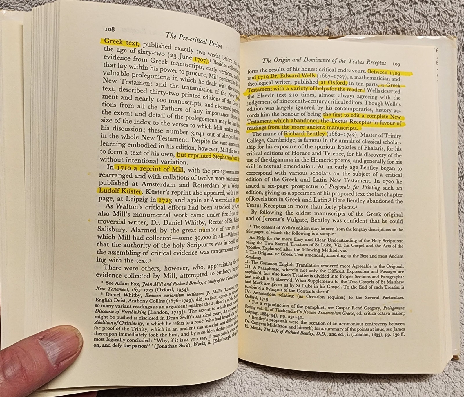 The Text of the New Testament by Bruce Manning Metzger HCDJ 2nd Ed 1968 Oxford