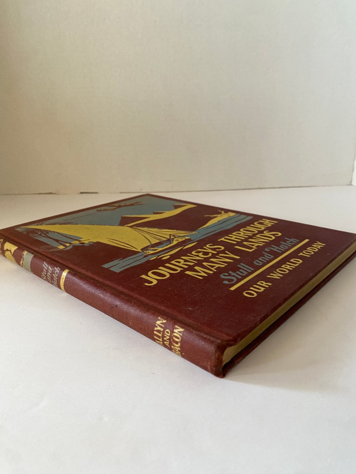 Journeys Through Many Lands Stull Hatch 1948 Geography Textbook Allyn & Bacon