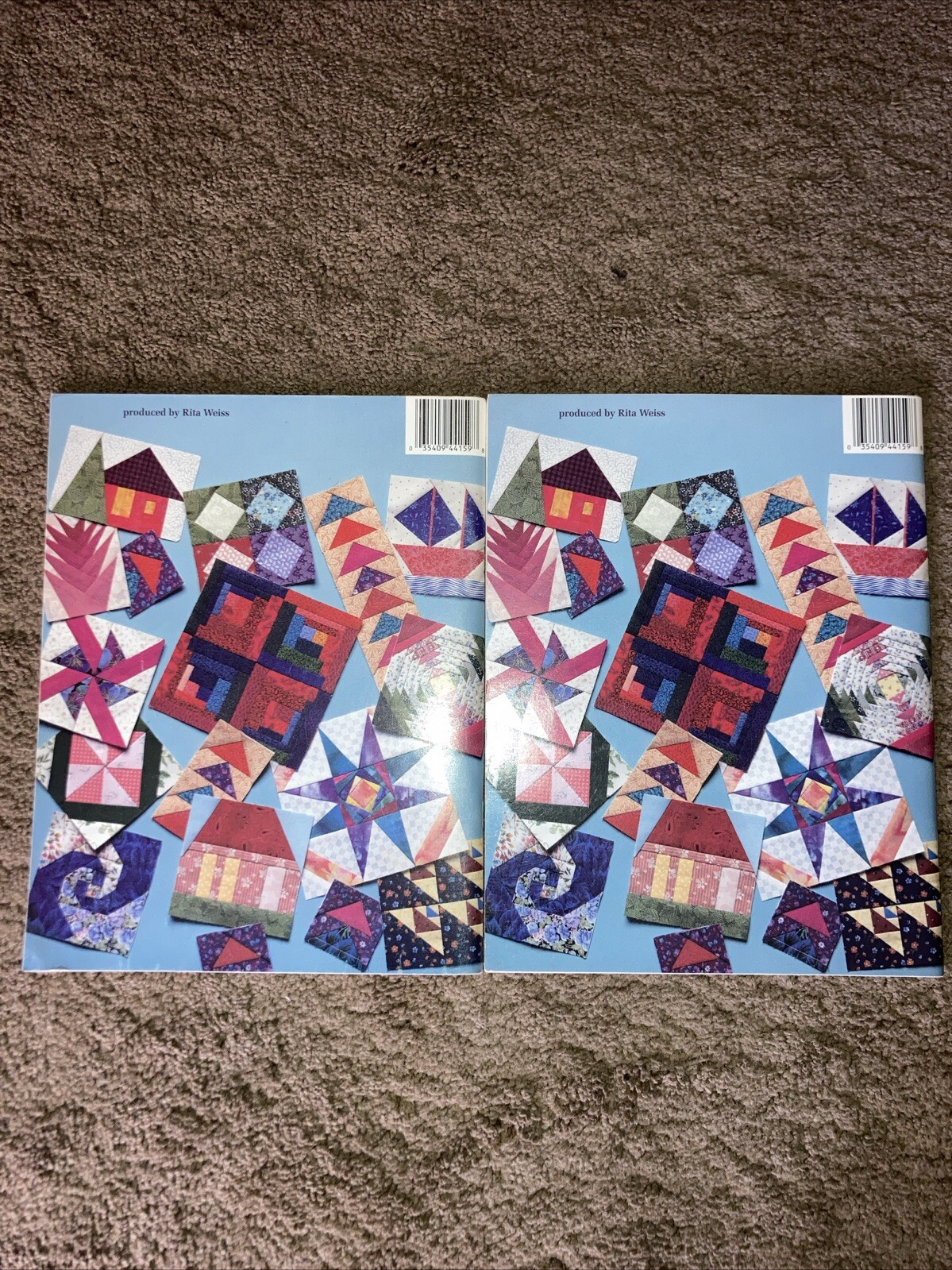 Iron On Transfers For Foundation Piecing Mini Quilt Blocks Ellen Rosintoski 4159
