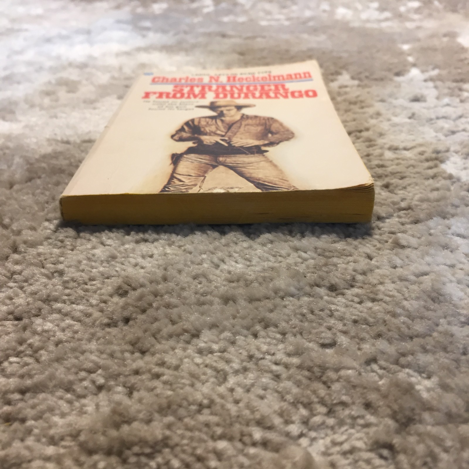 Stranger From Durango Charles N. Heckelmann 1977 Popular Library Vigilantism