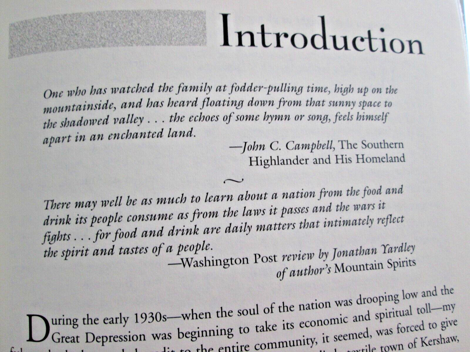 Smokehouse Ham, Spoon Bread, & Scuppernong Wine: So. Appalachian Cooking 1st Ed.
