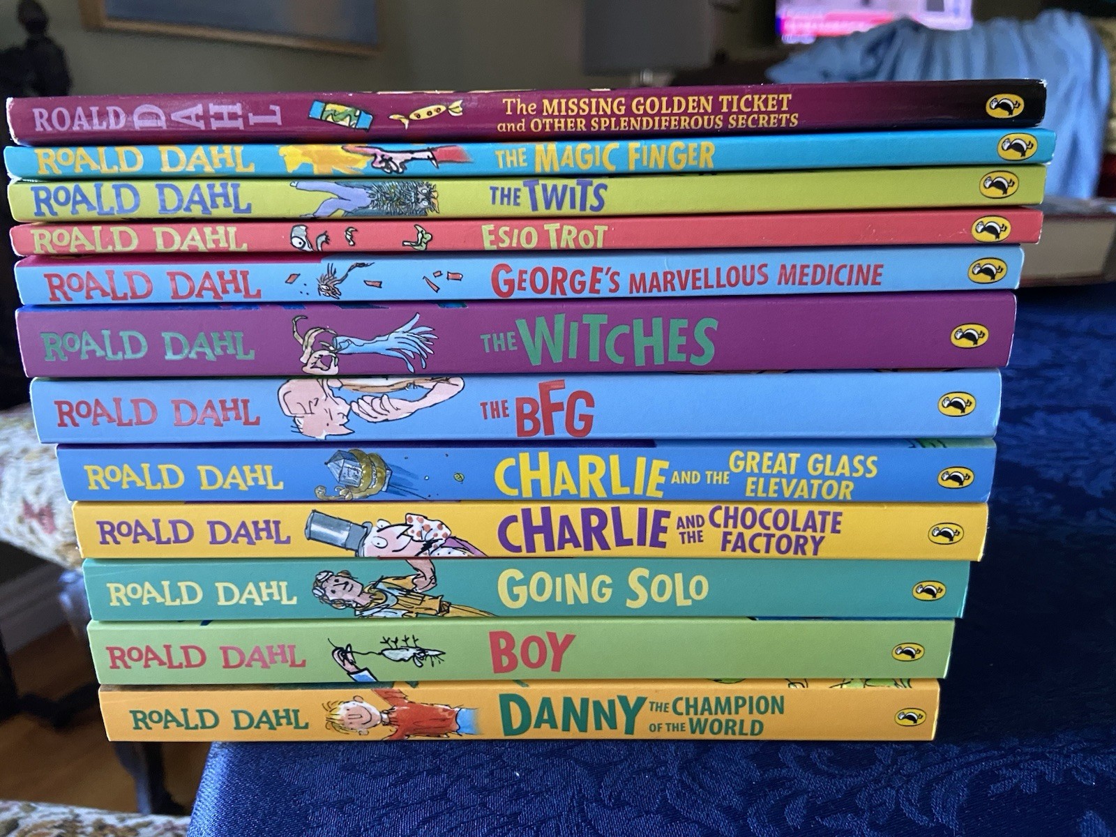 Roald Dahl Lot of 12 LN TPB BFG, Charlie, Witches , Boy, Danny + 6 More FREE S/H